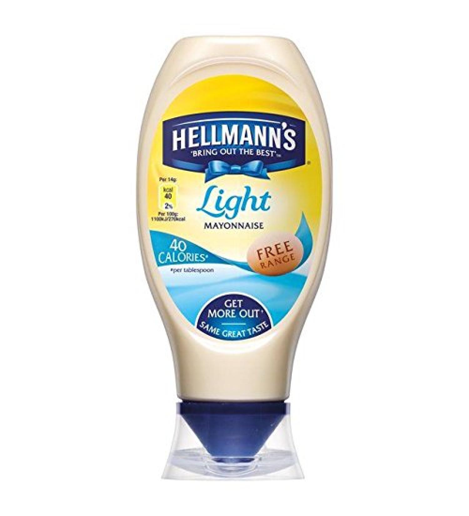 Hellmann's Light Squeezy Mayonnaise - 430ml