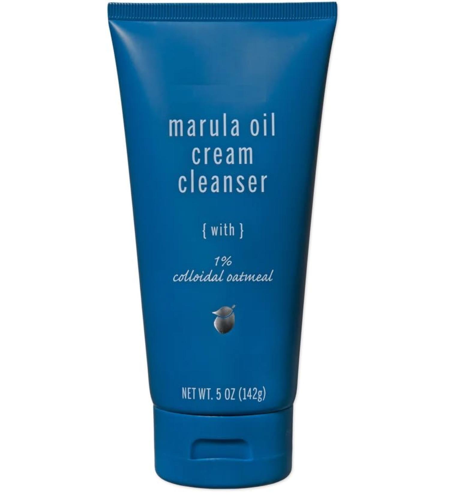 Maruula Oil Cream Cleanser Dermatologist-Formulated Ultra Gentle Low-Lather Cream-Based Cleanser 5oz/142g (Pack of 1)