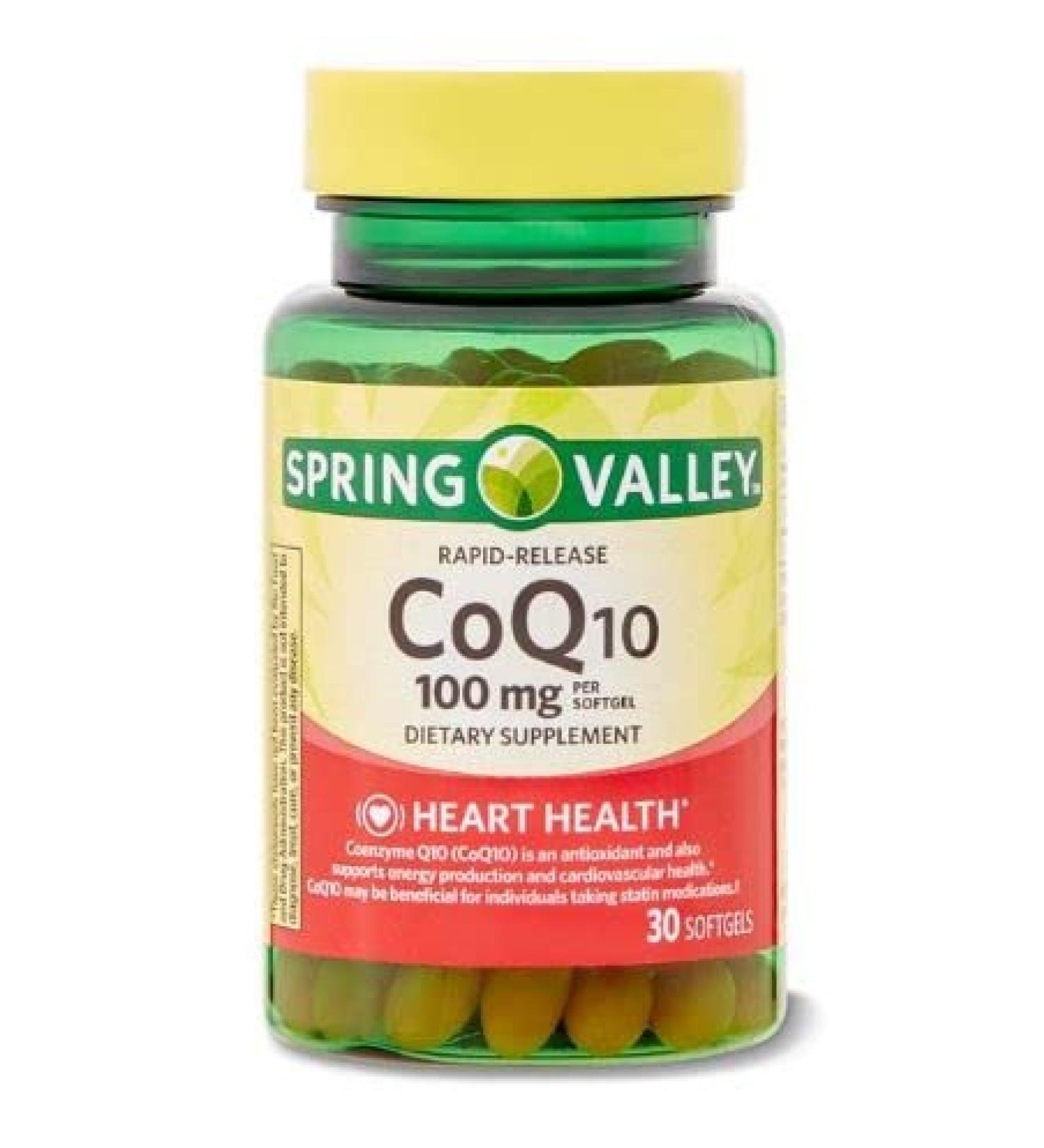 Buy 4 Top Care Rapid-Release CoQ10 100 mg - 30 Count Dietary Supplement | Fast International Shipping - Buy Online on GoSupps.com