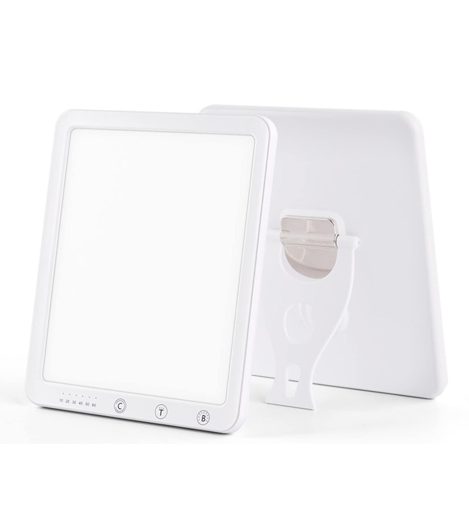 LED Sun Lamp Natural Light UV-Free 10000 Lux Light Therapy Lamp 6 Timers 5 Adjustable Brightness Levels for Home/Office Use - Buy Online on GoSupps.com