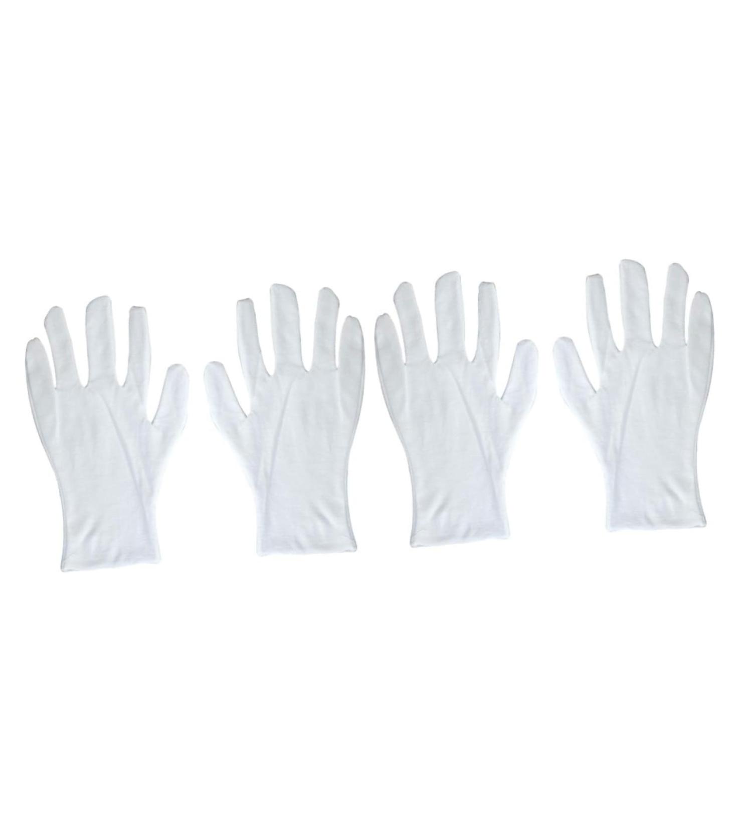 DOITOOL 12 Pairs Factory Gloves White Lengthen Cotton Gloves Work - Buy Online on GoSupps.com