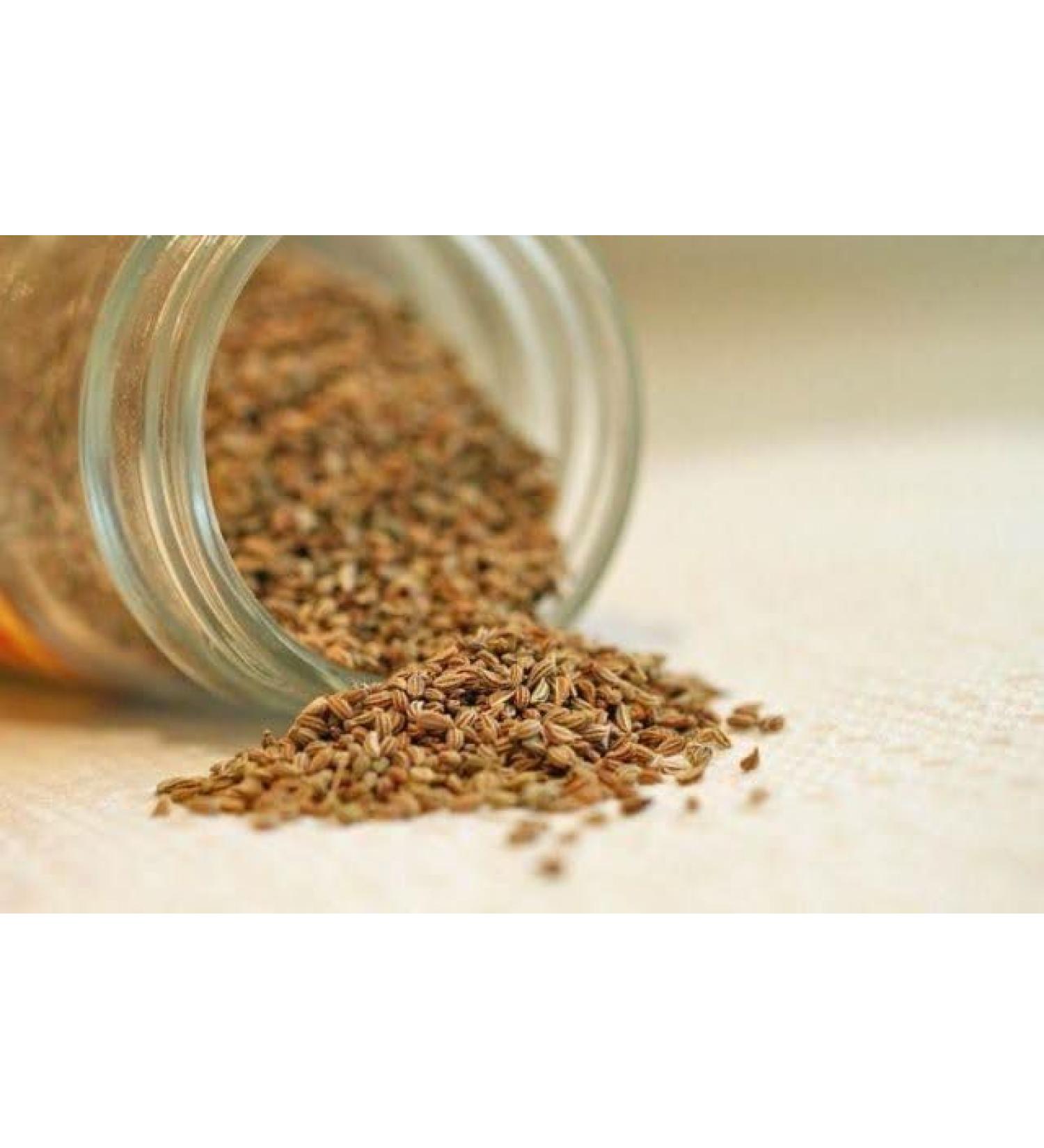 Neel Ayurvedics Ajmo | Ajwain | Carom | Trachyspermum ammi - 250 GM