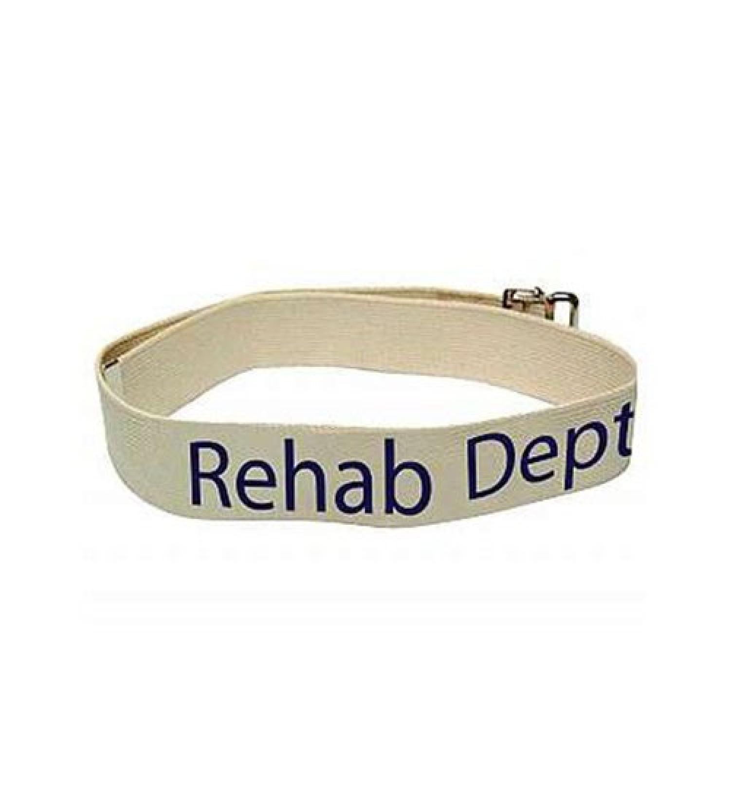 Kinsman 80744 Department Labeled Gait Belt Mental Rehab Dept Shape Natural ()