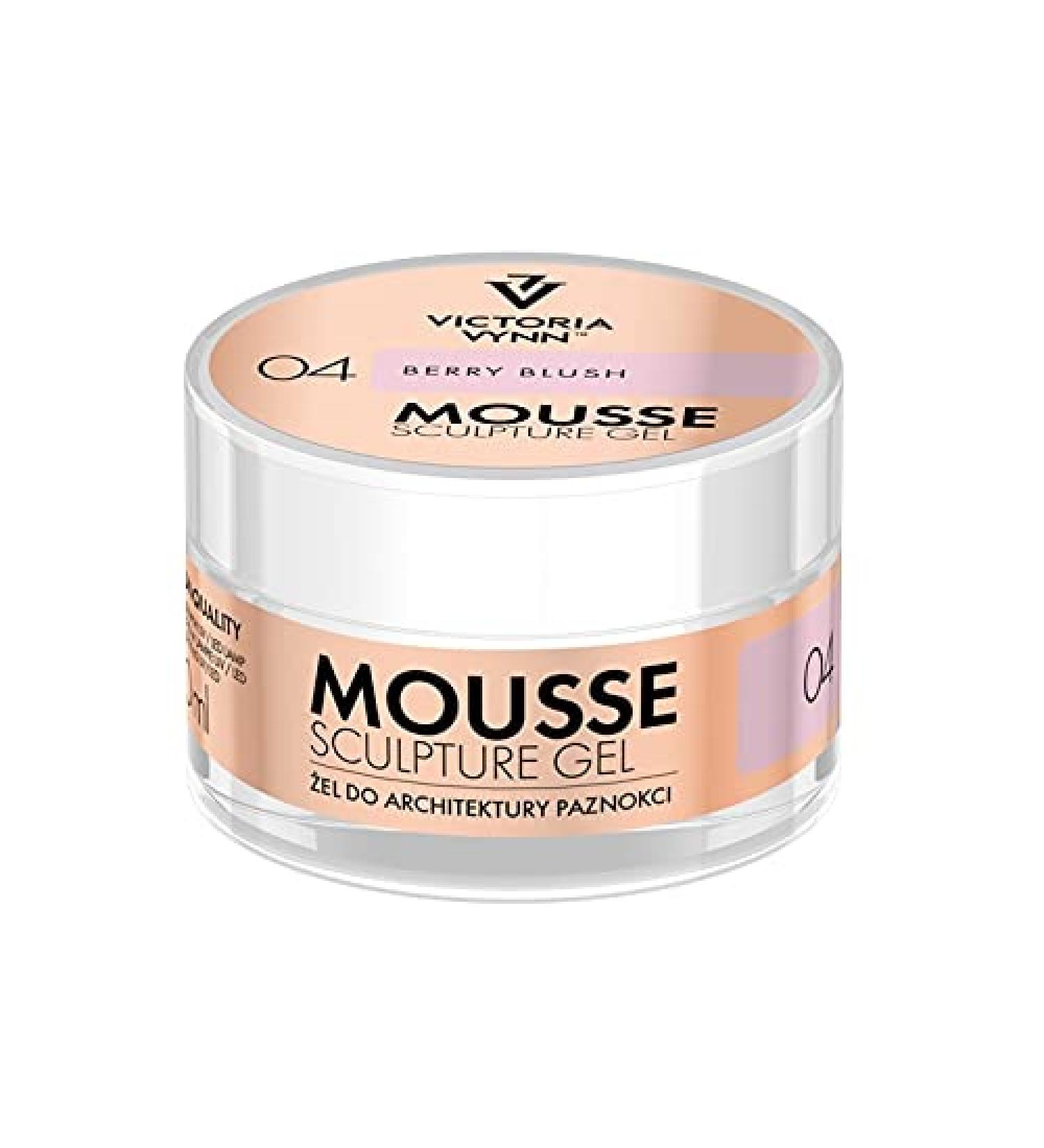 Mousse Sculpture Gel 50 ml Crystal Glass (BERRY BLUSH 04)