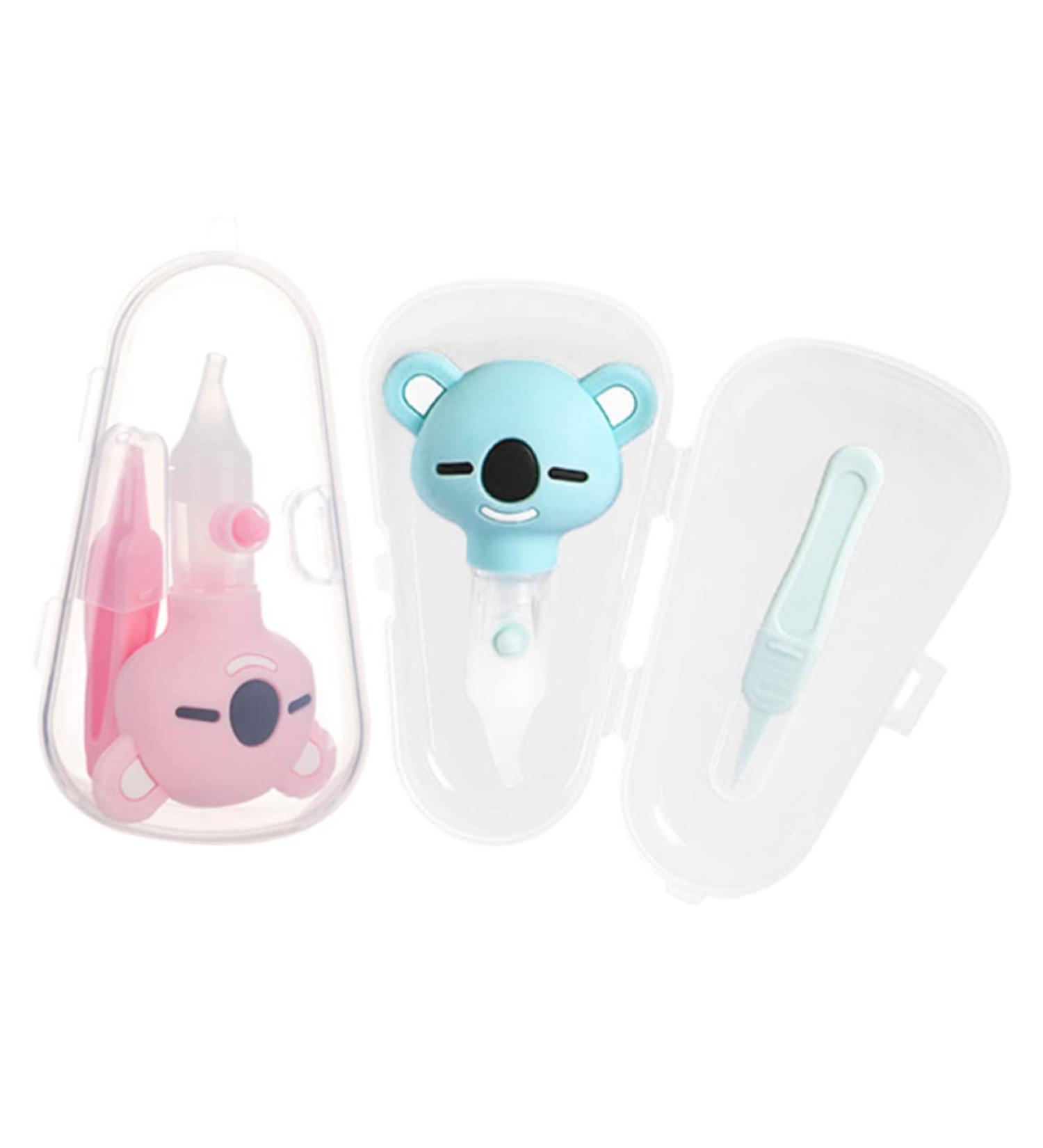 TOYANDONA 2pcs Silicone Suction Bowl Nasal Mucus Aspirator - Infant Nose Aspirator for Baby Newborn - Detergent Koala Silica Gel - Buy Online on GoSupps.com