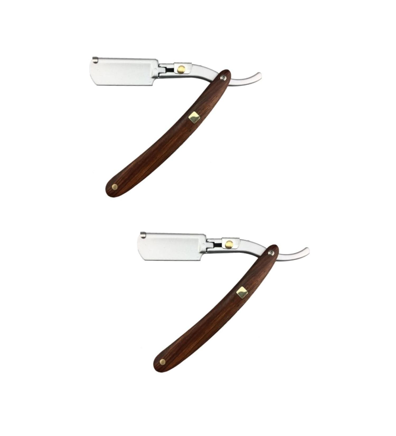 Beavorty 2pcs Bamboo Cutlery Holder | Safe Razor Shaver for Men | Eco-Friendly Manual Design - Buy Online on GoSupps.com