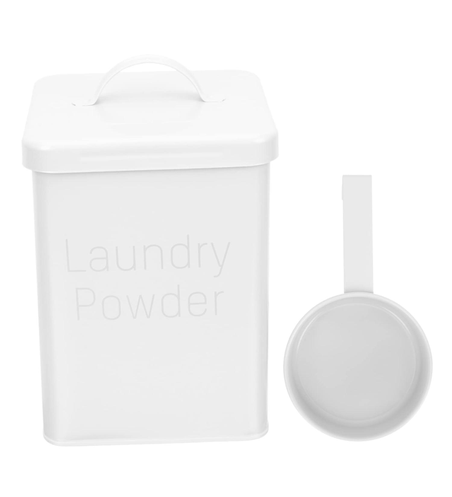 Healifty 1 Set Washing Storage Bucket Lotion Dispenser Household Iron Bucket Fabric Softener Dispenser 23X15.5CM White - Buy Online on GoSupps.com