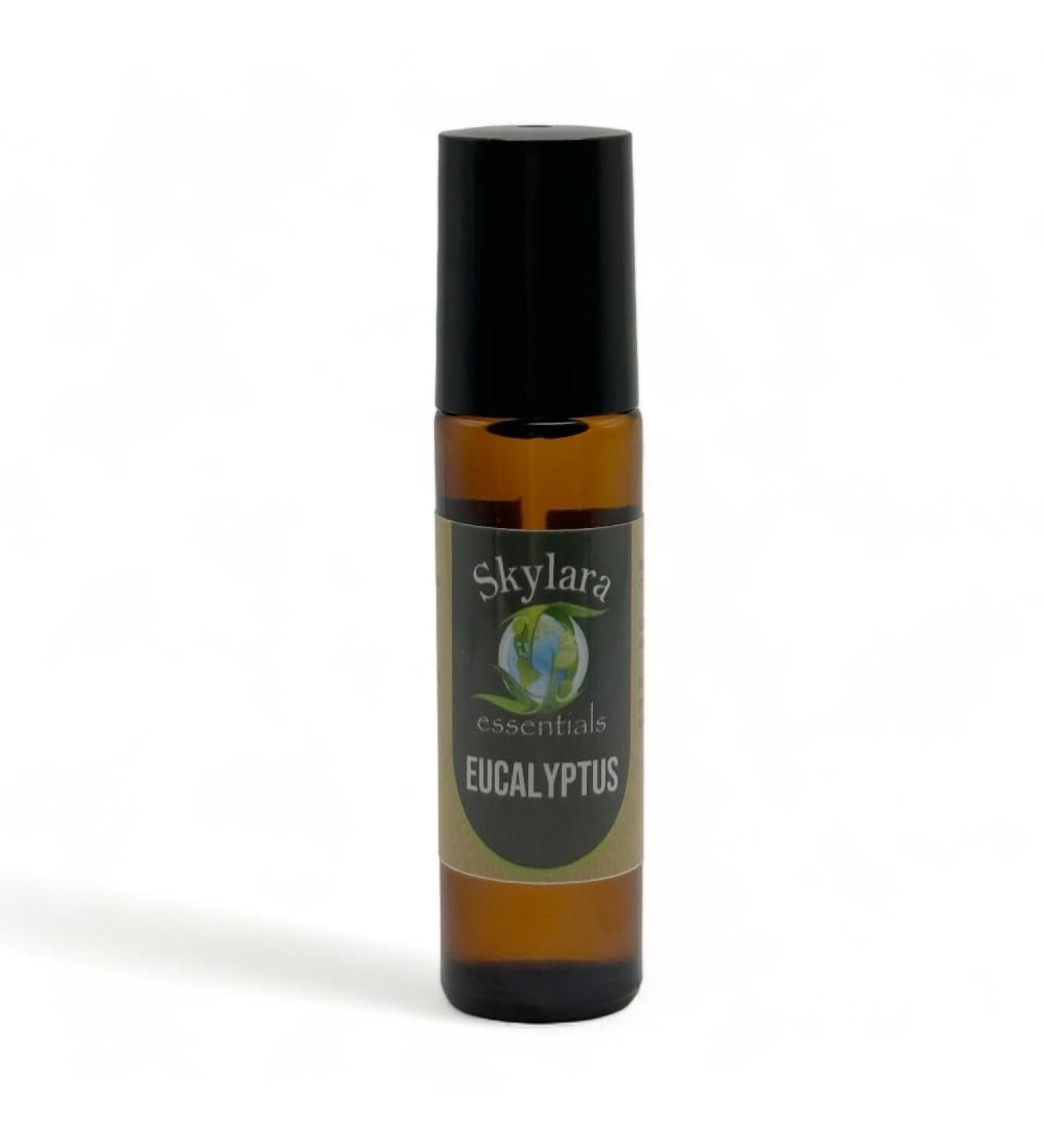Pure Eucalyptus Essential Oil for Calming Aroma Diffuser Candle Making | Long - Lasting Housewarming Gifts Thanksgiving and Christmas 10ml Roll-On Eucalyptus 10ml Roll-On