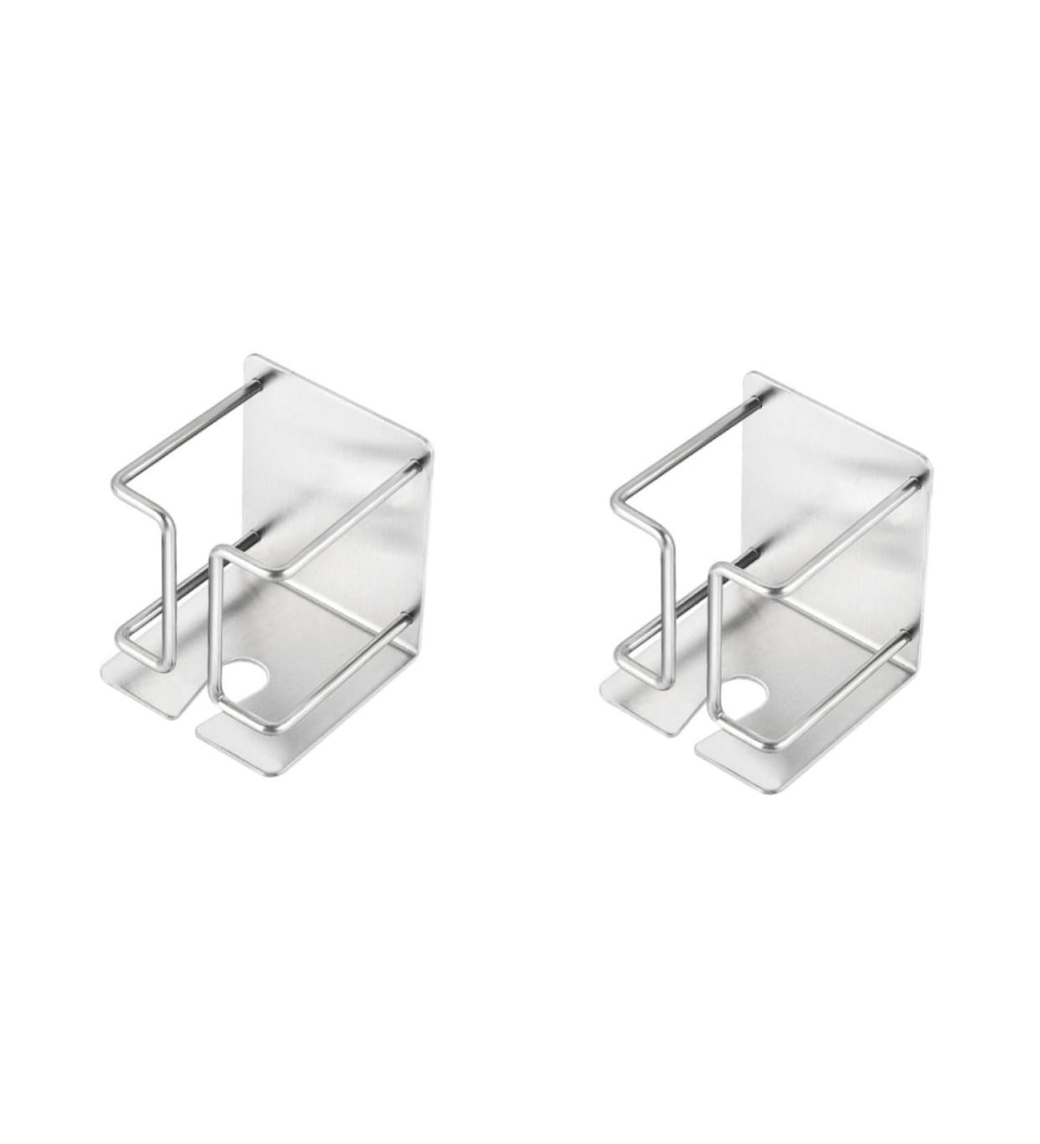 Fomiyes Stainless Steel Razor Hanger - Electric Shaver Wall Holder & Toothpaste Organizer - Durable Metal Rack for Bathroom Storage - Buy Online on GoSupps.com