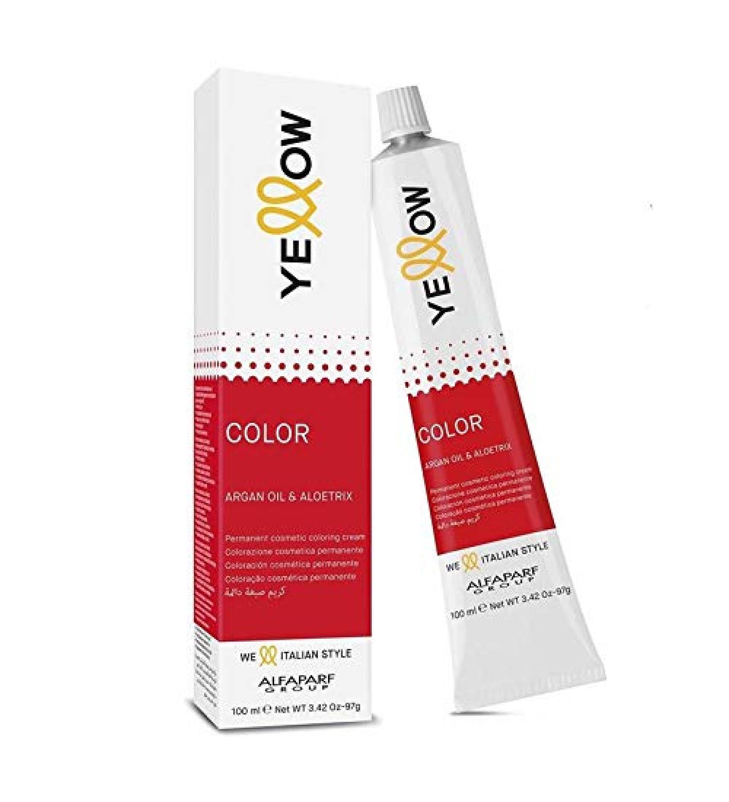 ALFAPARF Permanent coloring 100 ml 711 blonde nut intensive yellow color argan oil