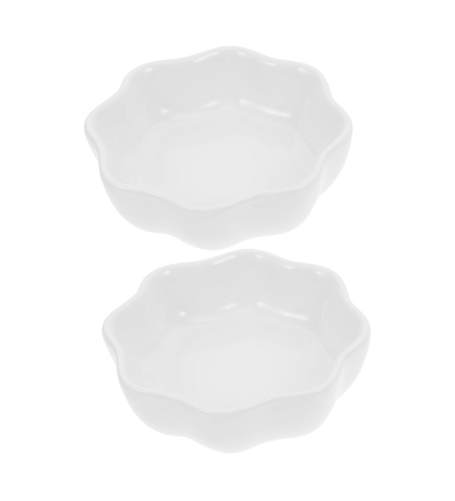 BESPORTBLE 2pcs Hamster Ceramic Bowl Wear- Bowl Mini Feeding Bowl Ceramic Chinchilla Bowl Hedgehog Bowl Ceramic Hamster Feeder Ceramic Food Dish Guinea Bowl Mini Food White Ceramics Ornaments 7X7X2.4CM White - Buy Online on GoSupps.com