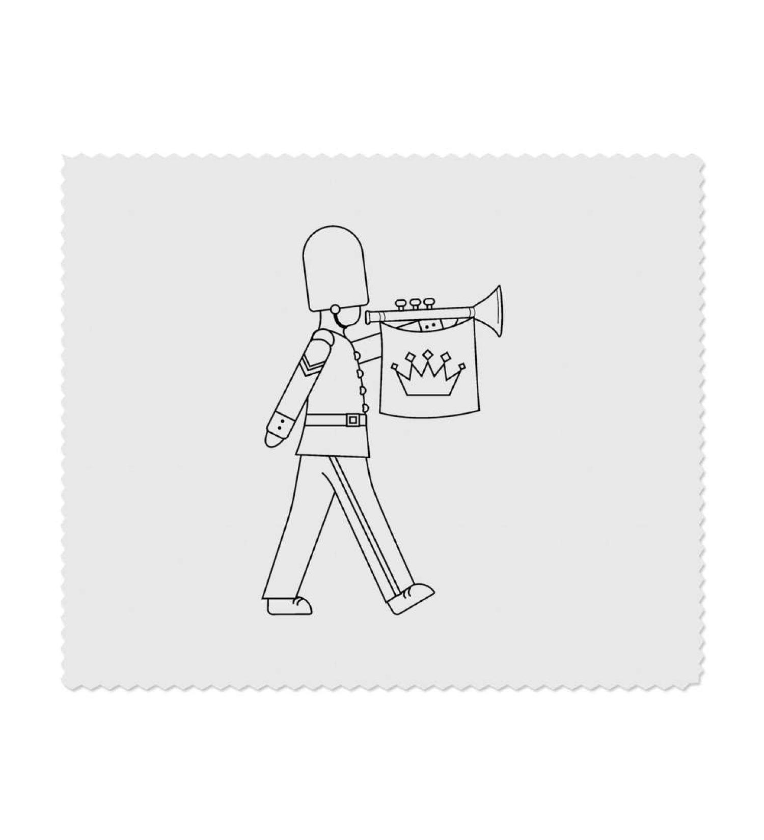 Buy 2 Royal Marching Guardsman Microfibre Lens/Glasses Cleaning Cloths - Perfect for International Shipping - Buy Online on GoSupps.com