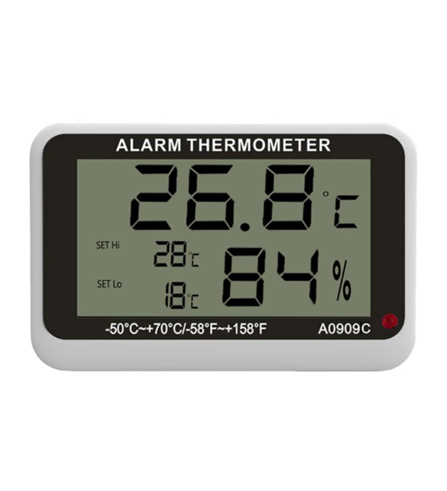 MOMOJIA Digital Thermometer & Hygrometer - Accurate Indoor Temperature & Humidity Monitor with Magnetic Type C - Ideal for Home & Office - Buy Online on GoSupps.com