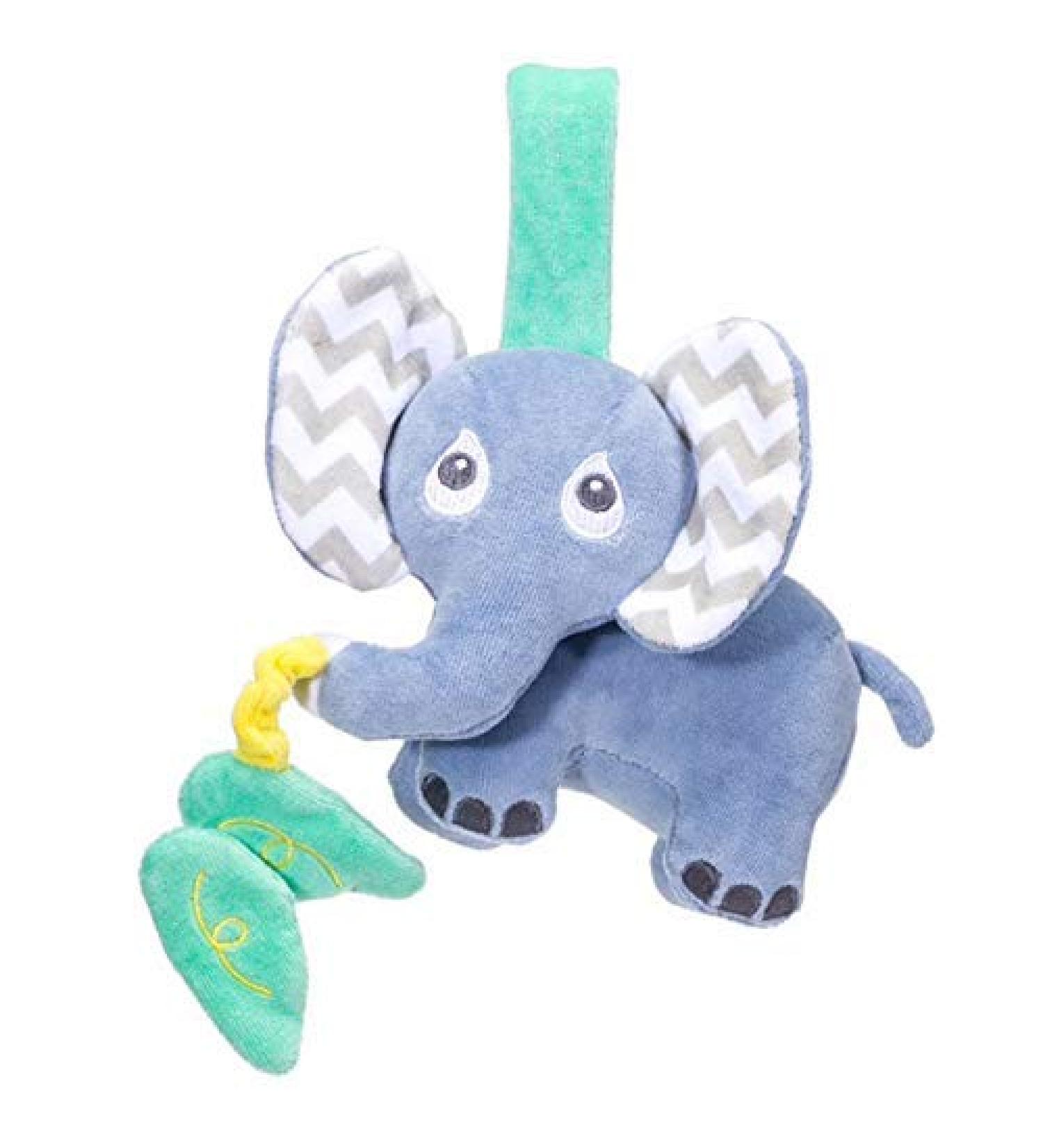 Babee Talk Eco-Buds Elephant - Organic Take-Along Pals - Buy Online on GoSupps.com