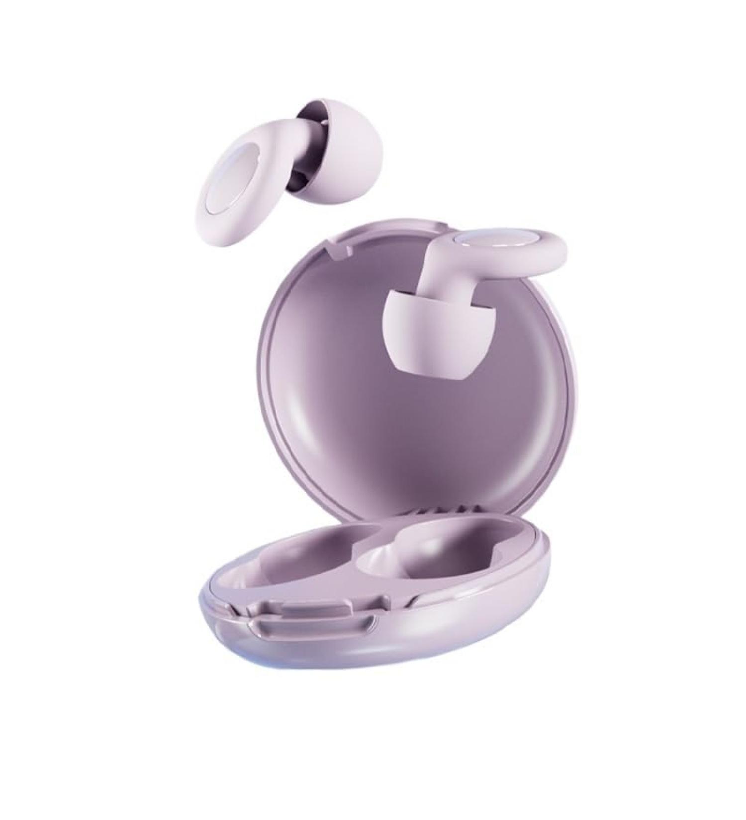 Buy Noise-Canceling Sleep Earplugs | 45 DB Noise Reduction Washable & Eco-Friendly Sleep Aid (Pink - Buy Online on GoSupps.com