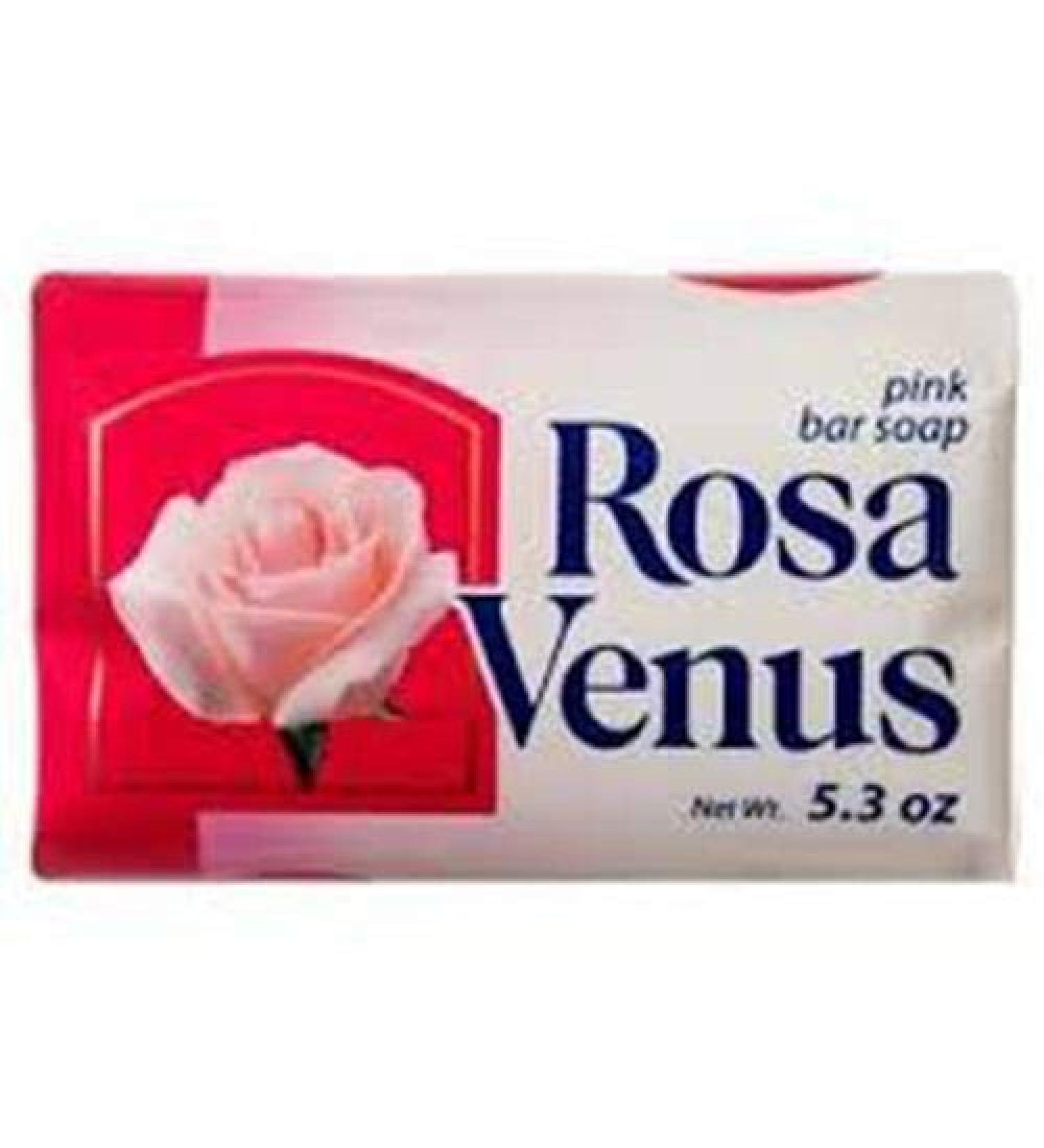 Rosa Venus Pink Bar Soap 5.3 oz (Pack of 6)