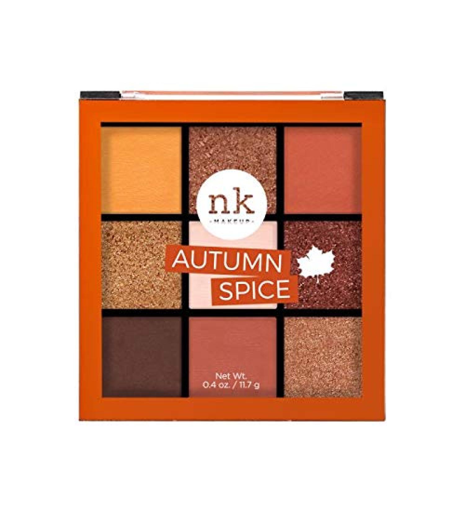 Nicka K New York Makeup Nine Color Shadow Palette (Autumn Spice)