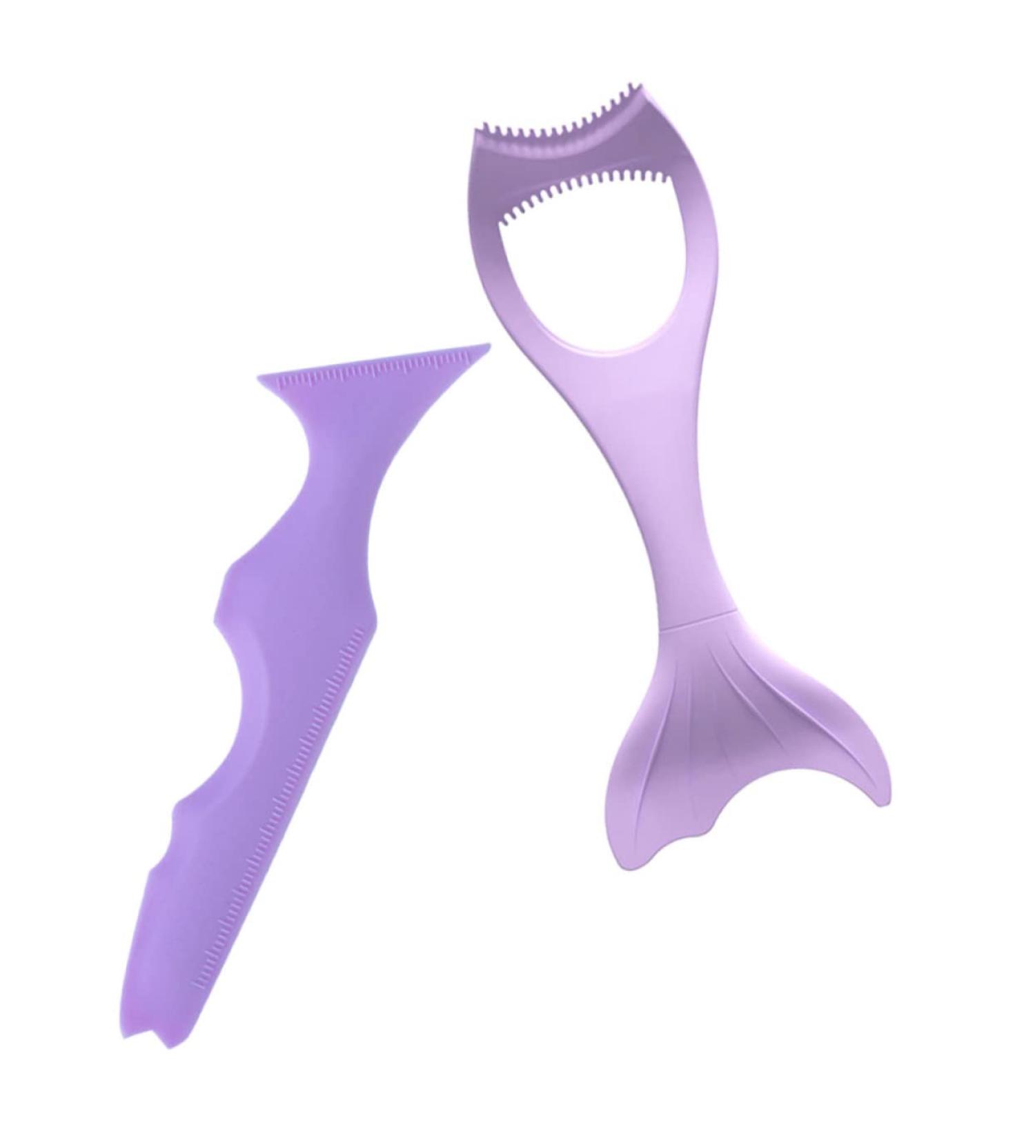 DOITOOL Ladies Suits 2pcs Silicone Makeup Applicator Eyeliner Stencils Wing Tips Eye Makeup Tool Mascara Safety Mask Miss - Buy Online on GoSupps.com