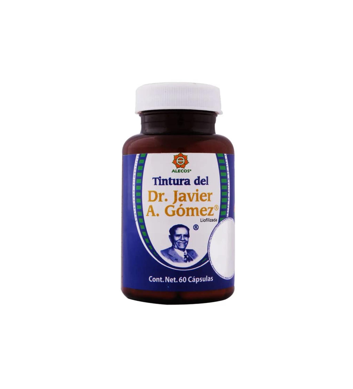 Dr. Javier A. G mez Alecos Capsules - 60 Count White Liofilizada Tintura, 60.0g - Buy Online on GoSupps.com