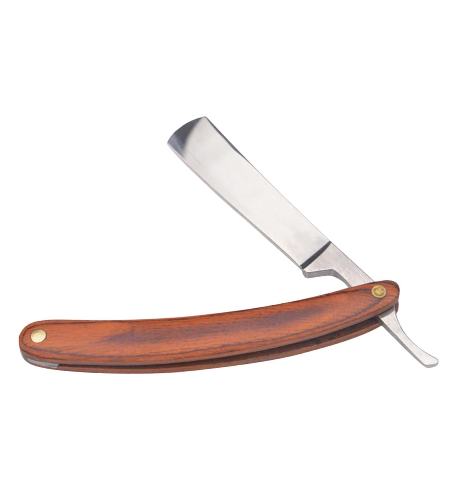 Hapinary Handwell for Men - Stainless Steel Inoxlm Razor & Wood Dryer Tool | Classic Manual Razor with Old Fashioned Design - Buy Online on GoSupps.com