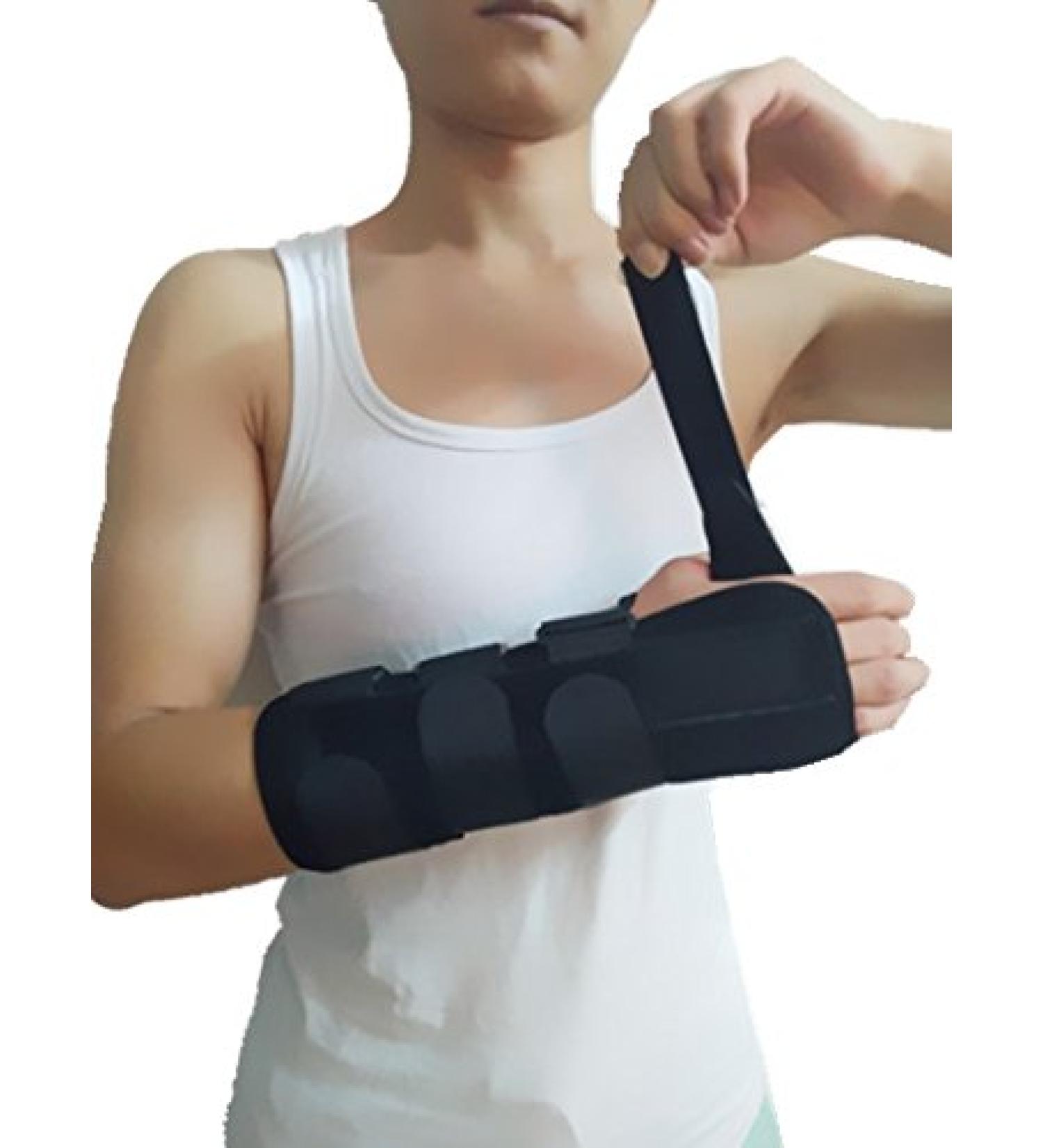 Rousu Medi Forearm and Wrist Support Splint Brace - Right Hand Immobilizer Brace and Wrist Splint - Buy Online on GoSupps.com