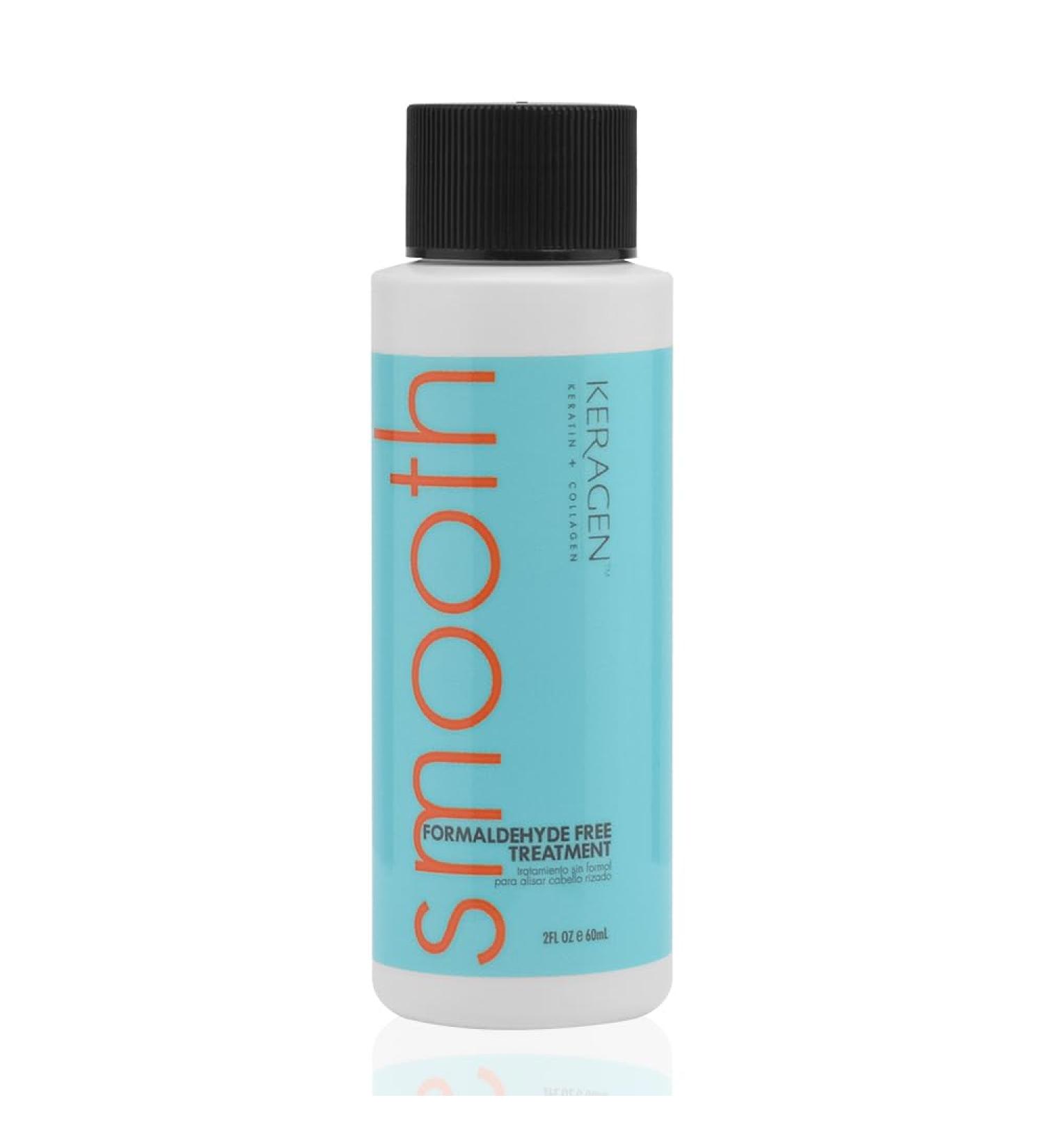 Keragen Brazilian Keratin Smoothing Treatment - 2 Oz Blowout Straightening System for Dry Damaged Hair | Formaldehyde Free - Eliminate Curls & Frizz for Fine to Medium Hair - Buy Online on GoSupps.com