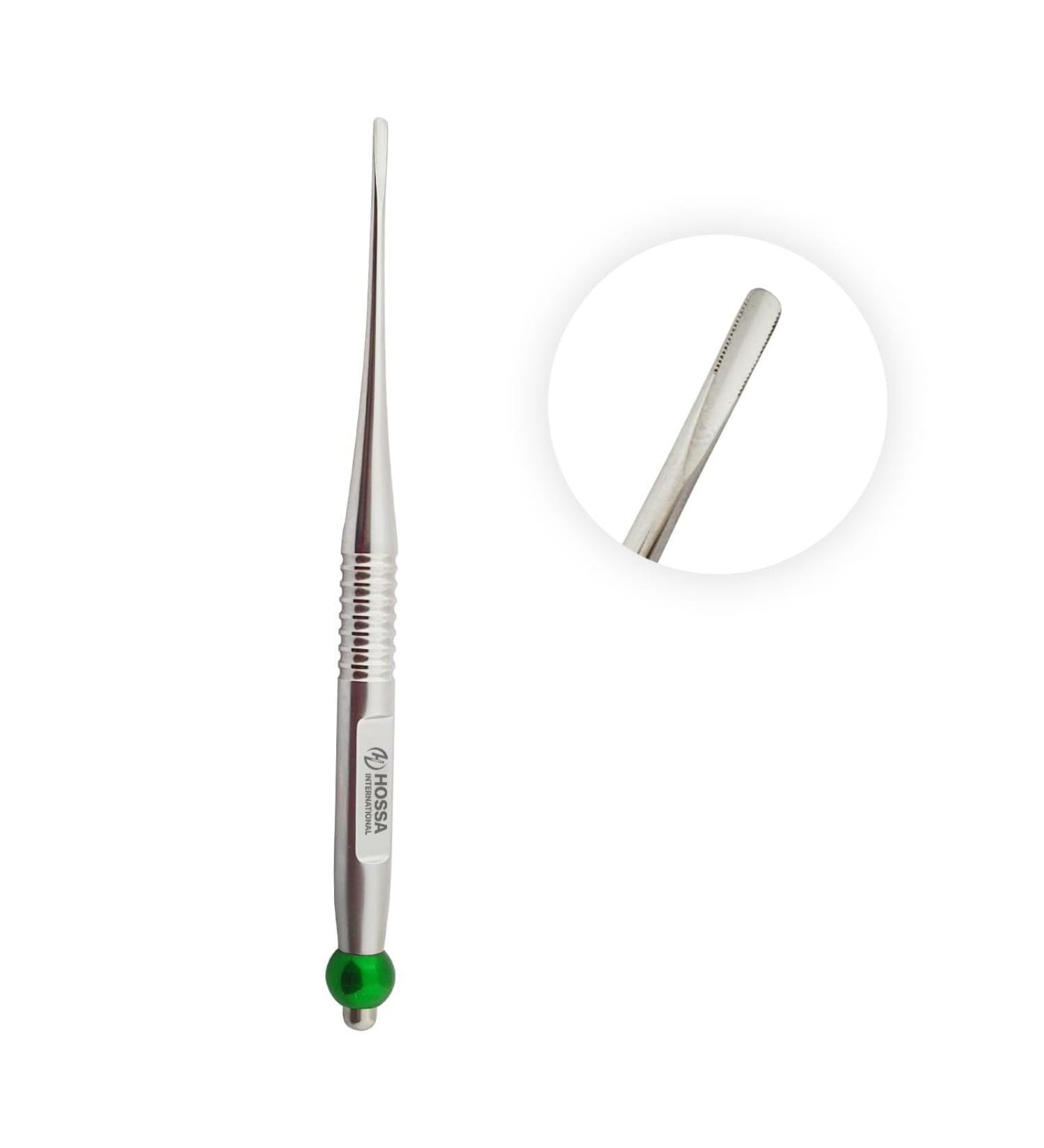 Dental Periotome Straight Tip 2.5 mm with Micro Teeth | High-Quality Dental Instruments by Hossa - International Shipping Available - Buy Online on GoSupps.com