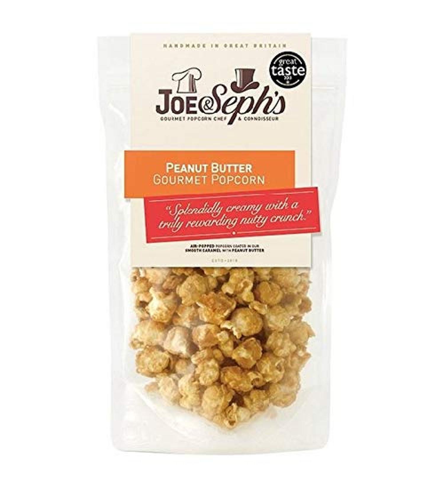 4x Joe & Eerh Caramel & Peanut Butter Popcorn 80G