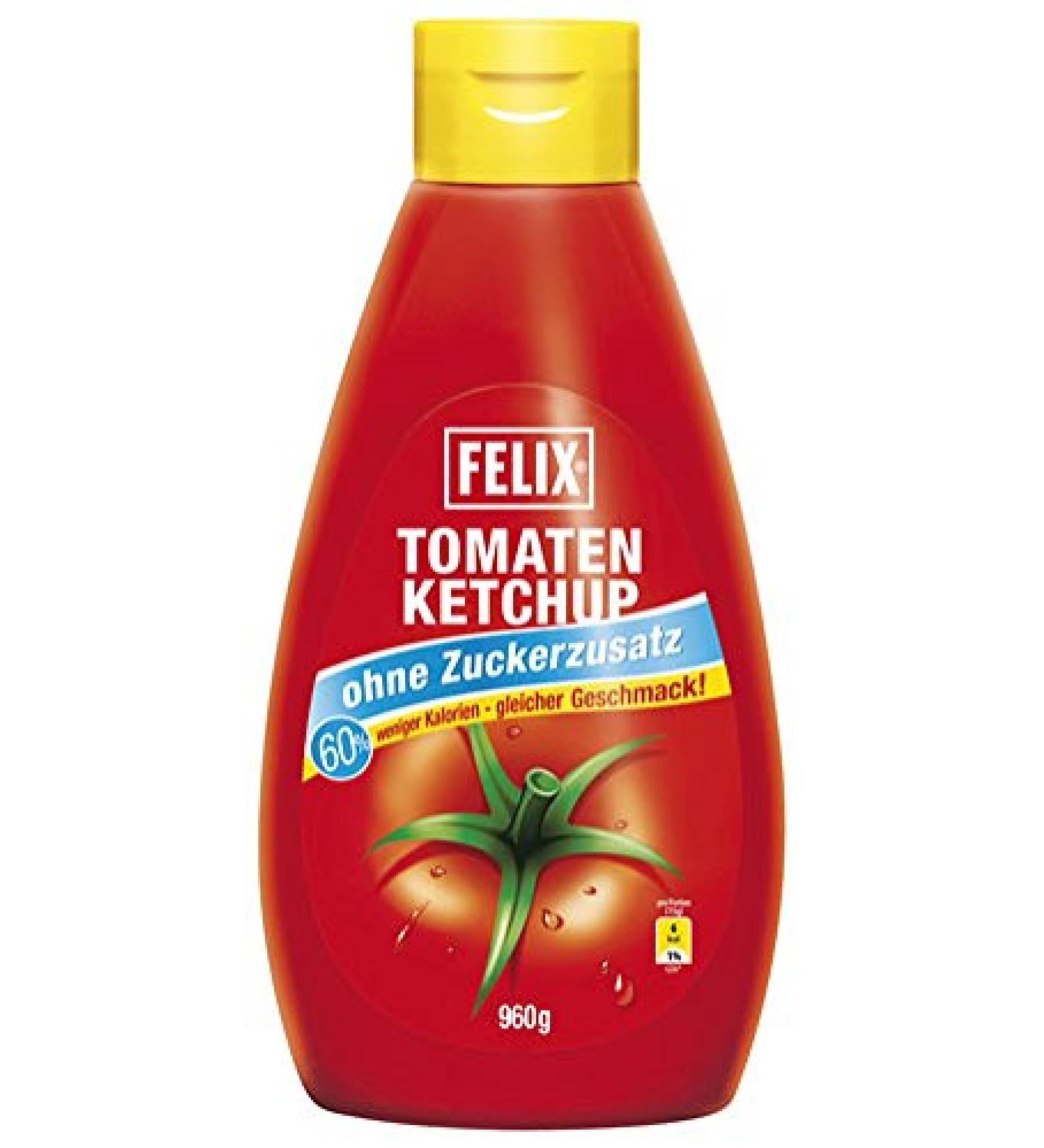 Felix - Ketchup without added sugar - 960 g 960 g (1 pack)