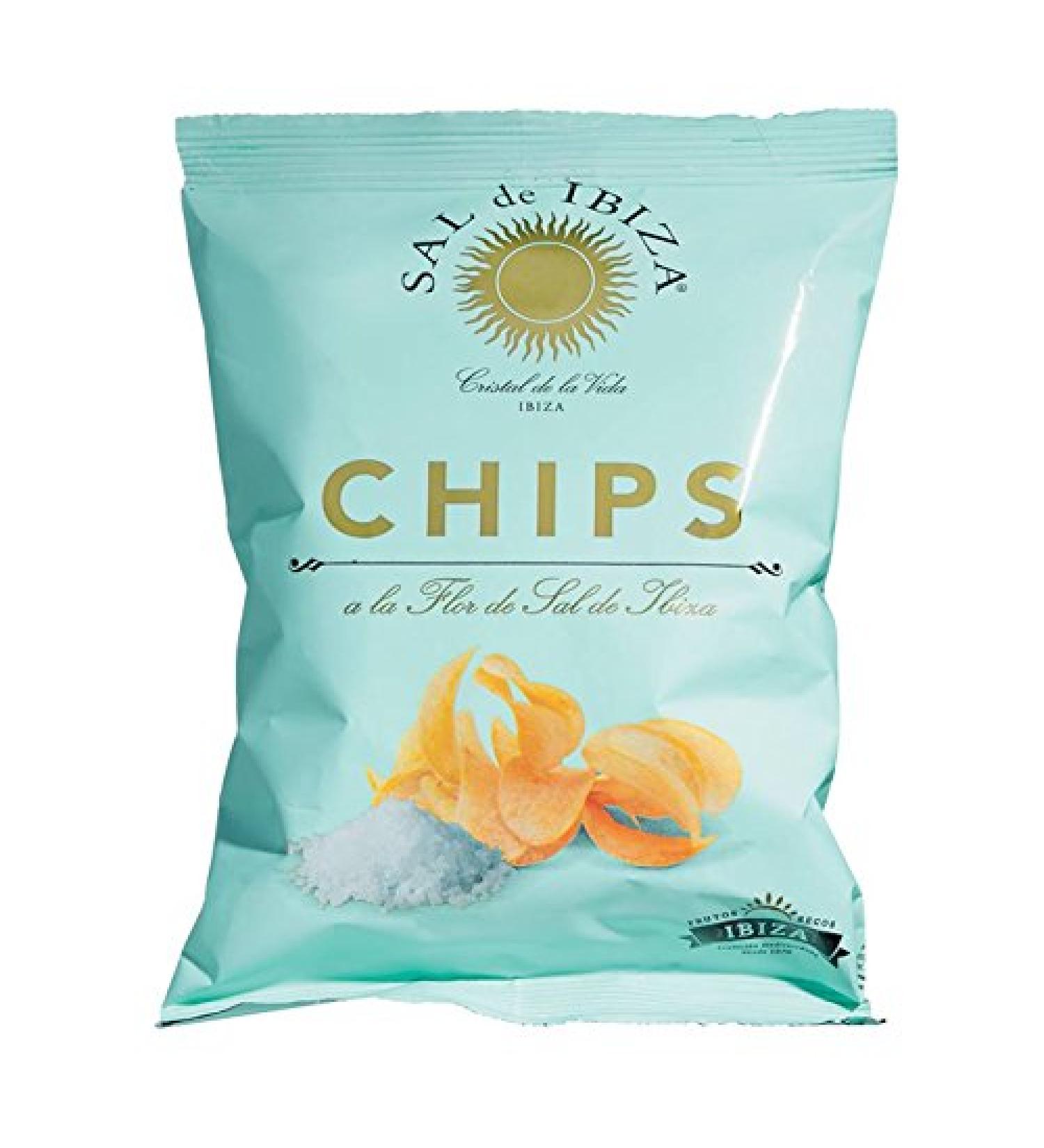  Sal de Ibiza Salt Fleur de Sel Chips 45g Ibiza Salt 18pcs - Buy Online on GoSupps.com