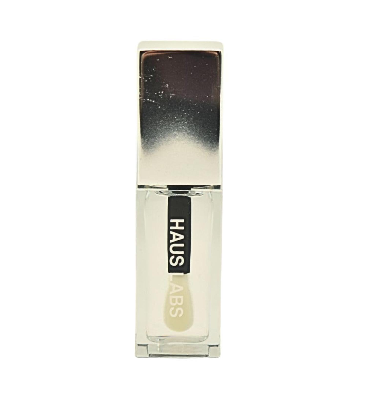 HAUS LABS BY LADY GAGA PhD Hybrid Hydrating Tinted Lip Oil Neutral Clear Clean Vegan Lip Gloss Balm Non-Sticky Shine Moisturizing 0.25 oz - Buy Online on GoSupps.com