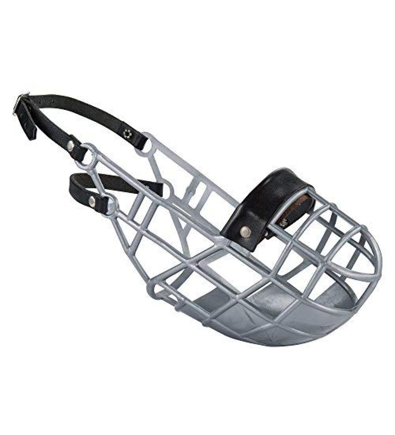 Don Pare Muzzle Model 101 in Silver - Ideal for Freewheel Kennel & Dog Racing - Amathings - Buy Online on GoSupps.com