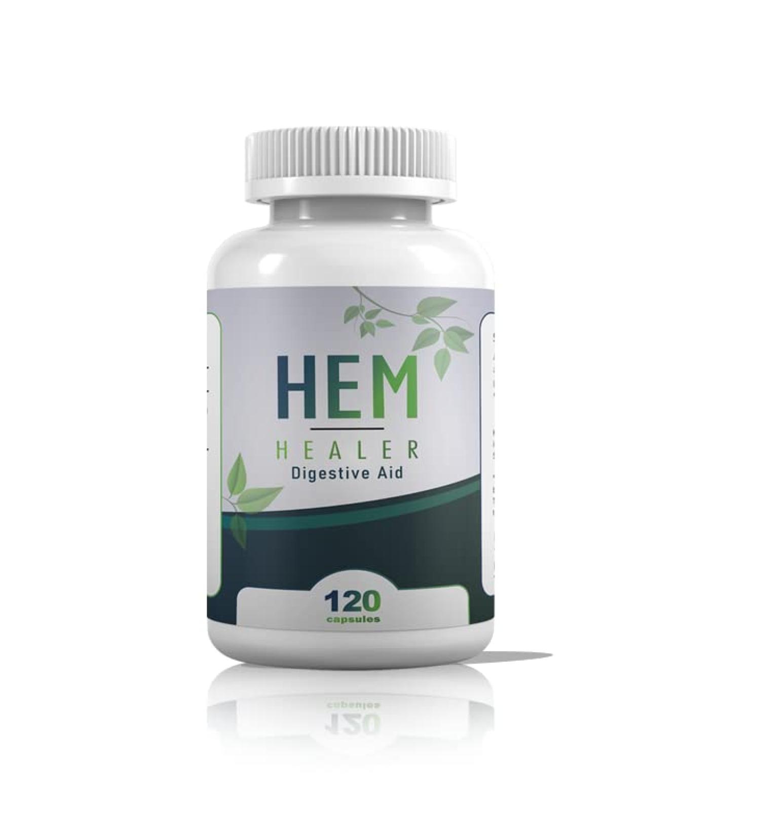 Hem Healer  Digestive Aid | Constipation Bloating and Gas Relief Aid