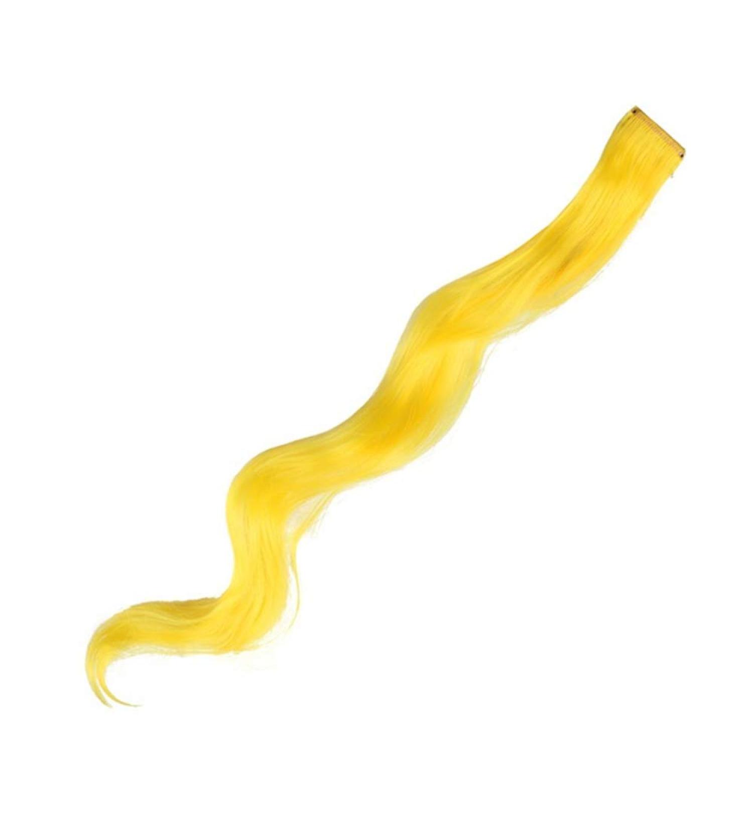 18 Inch Curly Hair Clip - Colorful Synthetic Wig for Women | Pink & Blue Hair Extension 18in Q12 - Buy Online on GoSupps.com