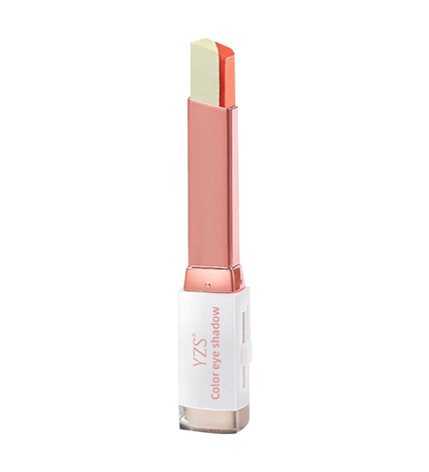 Eyeshadow Pencil TwoTone Gradient Shimmer Stick Cream Long Lasting Gradient Eyeshadow Makeup Pencil Eye Makeup Supplies Homraa - Buy Online on GoSupps.com