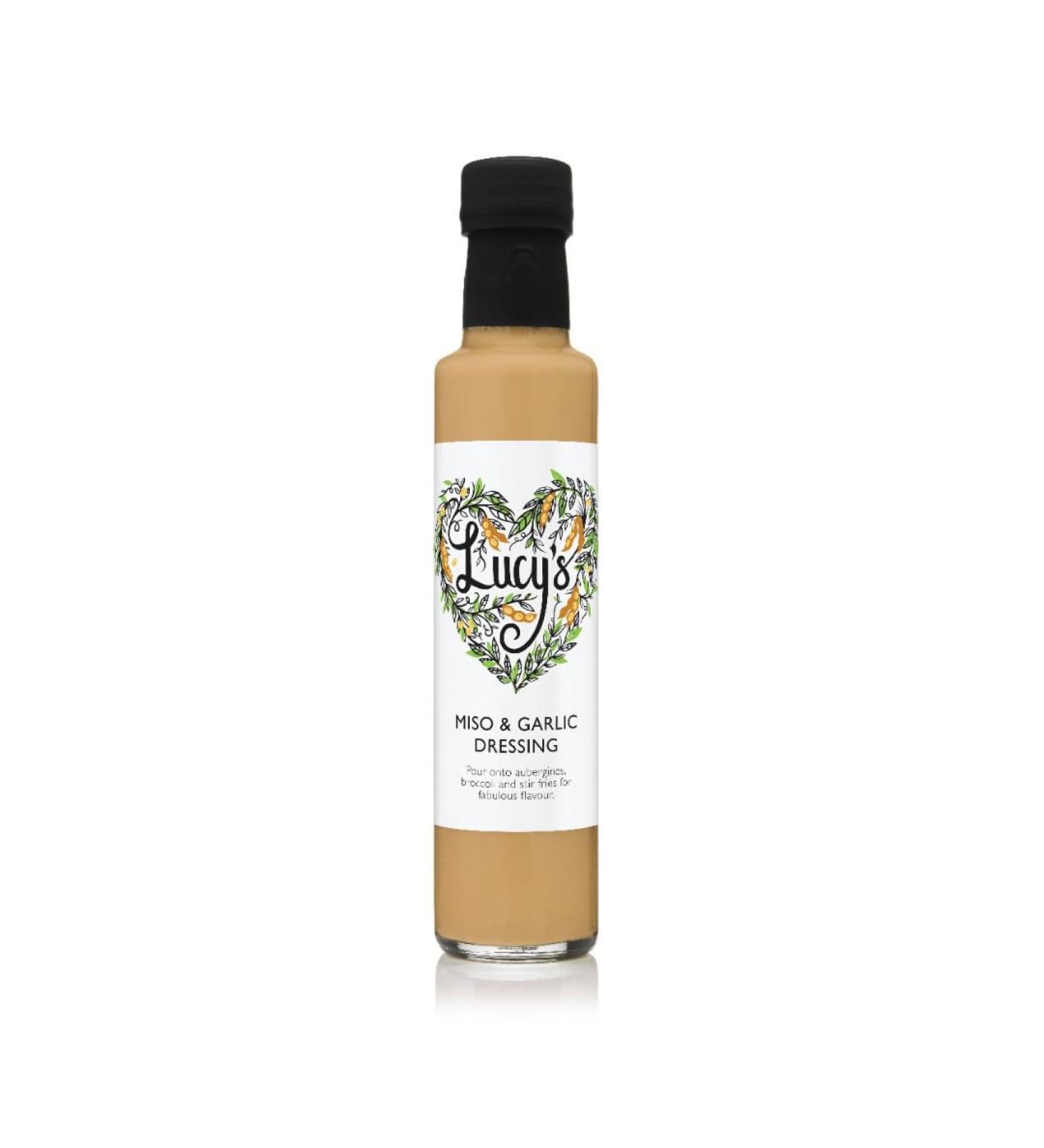 Lucy s Dressings Miso & Garlic Dressing 250ml Bottle