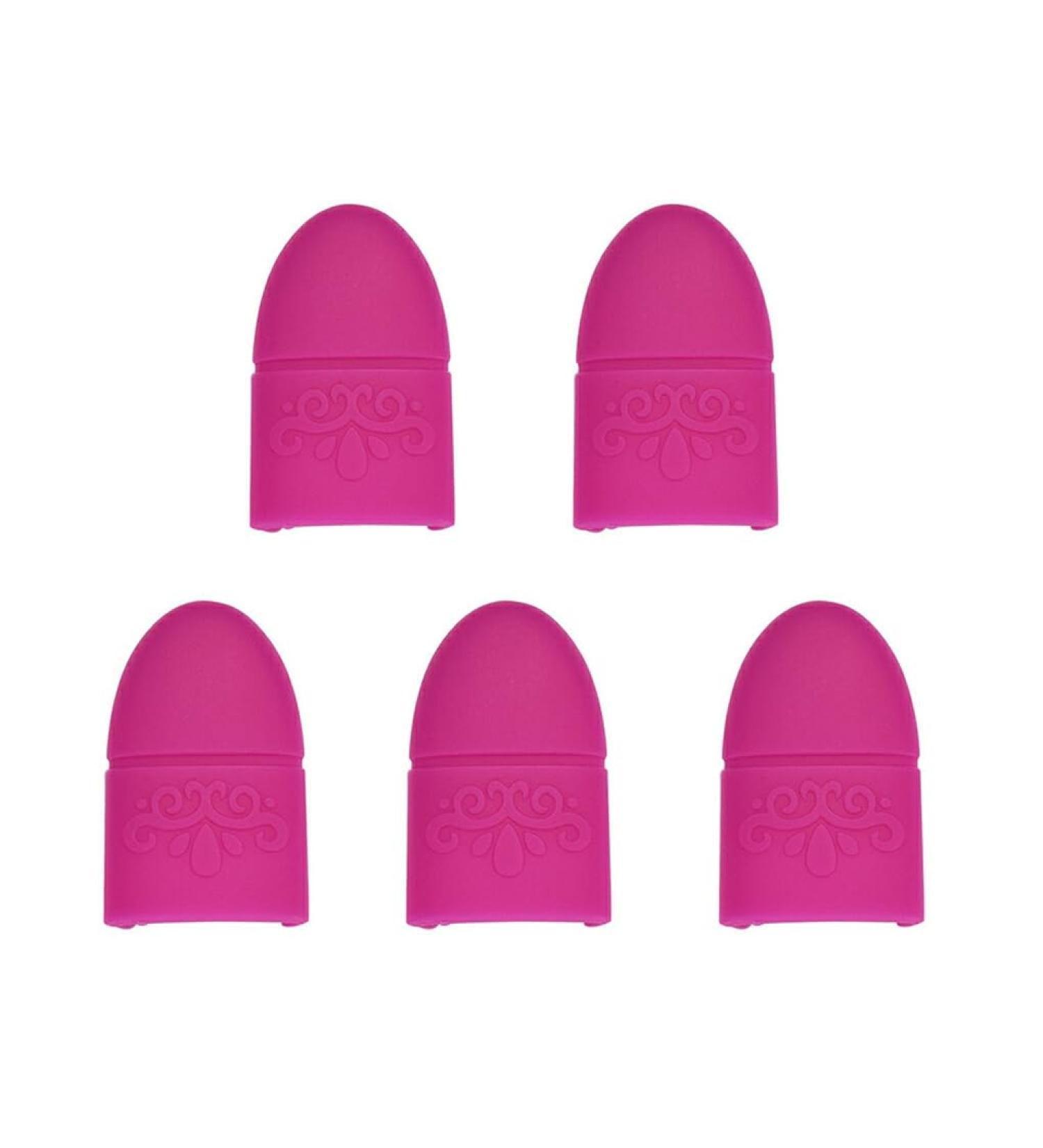 AUklOPVZZ Nail Polish Remover Tool Silica Gel Nails Cleaning Cover Simple Easy Nails Accessories Nails Supplies Removal Tools - Buy Online on GoSupps.com