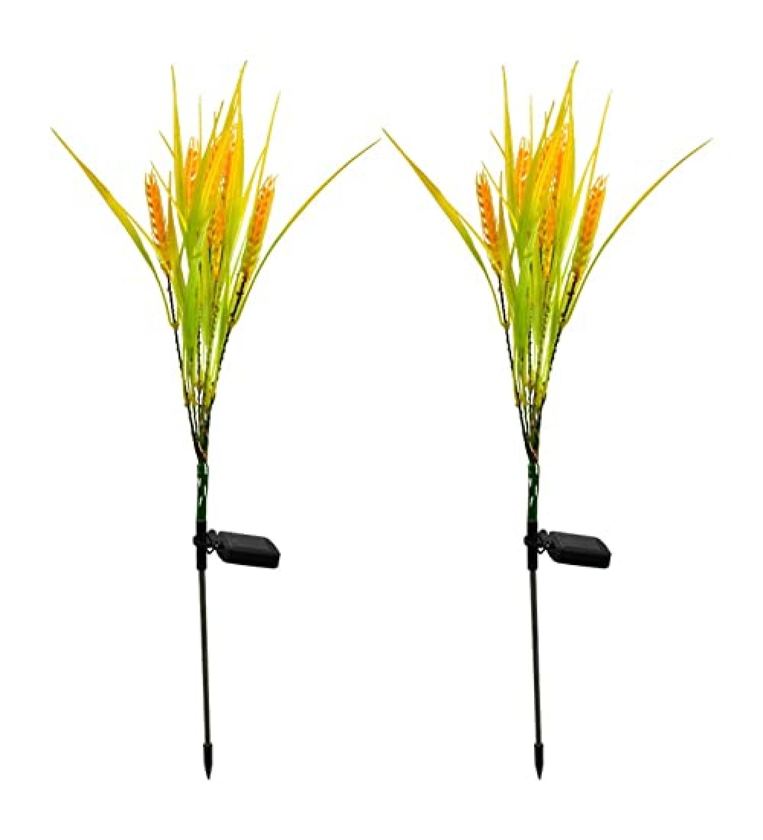 Outdoor Solar Wheat Ear Lamp Garden Waterproof Courtyard Lamp Simulation Creative Lawn Lamp Landscape Lighting (Color : 2PCS) (2pcs) - Buy Online on GoSupps.com