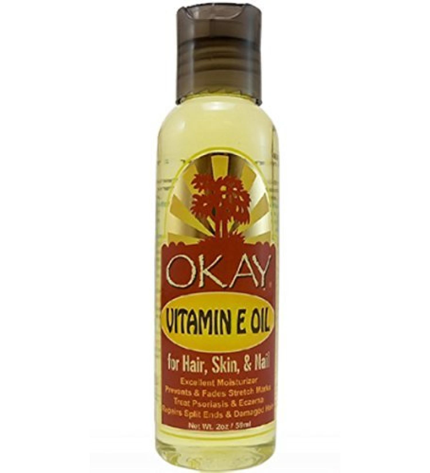 Vitamin E Blended Oil for Hair Skin & Nail | Prevents & Fades Stretch Marks| Treat Psoriasis & Eczema| Repairs Split Ends & Damaged Hair| For All Hair Textures And All Skin Types| Paraben Free