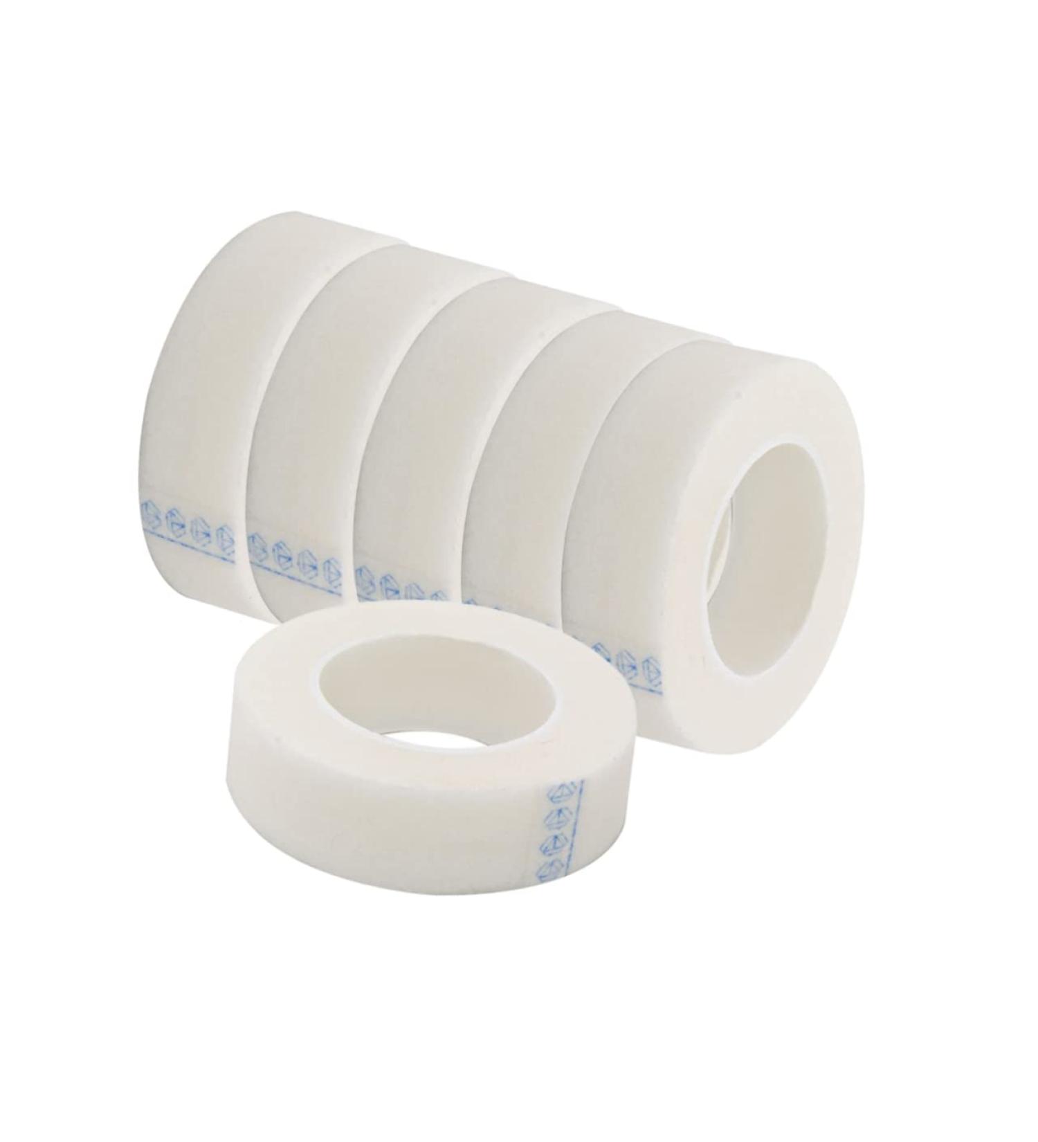 Buy NOLITOY Punch Tool - 6 Rolls Adhesive Medical Fabric Lash Tape for Eyelash Extensions | Clear & Sensitive Eyelash Grafting Tape Supplies - Buy Online on GoSupps.com