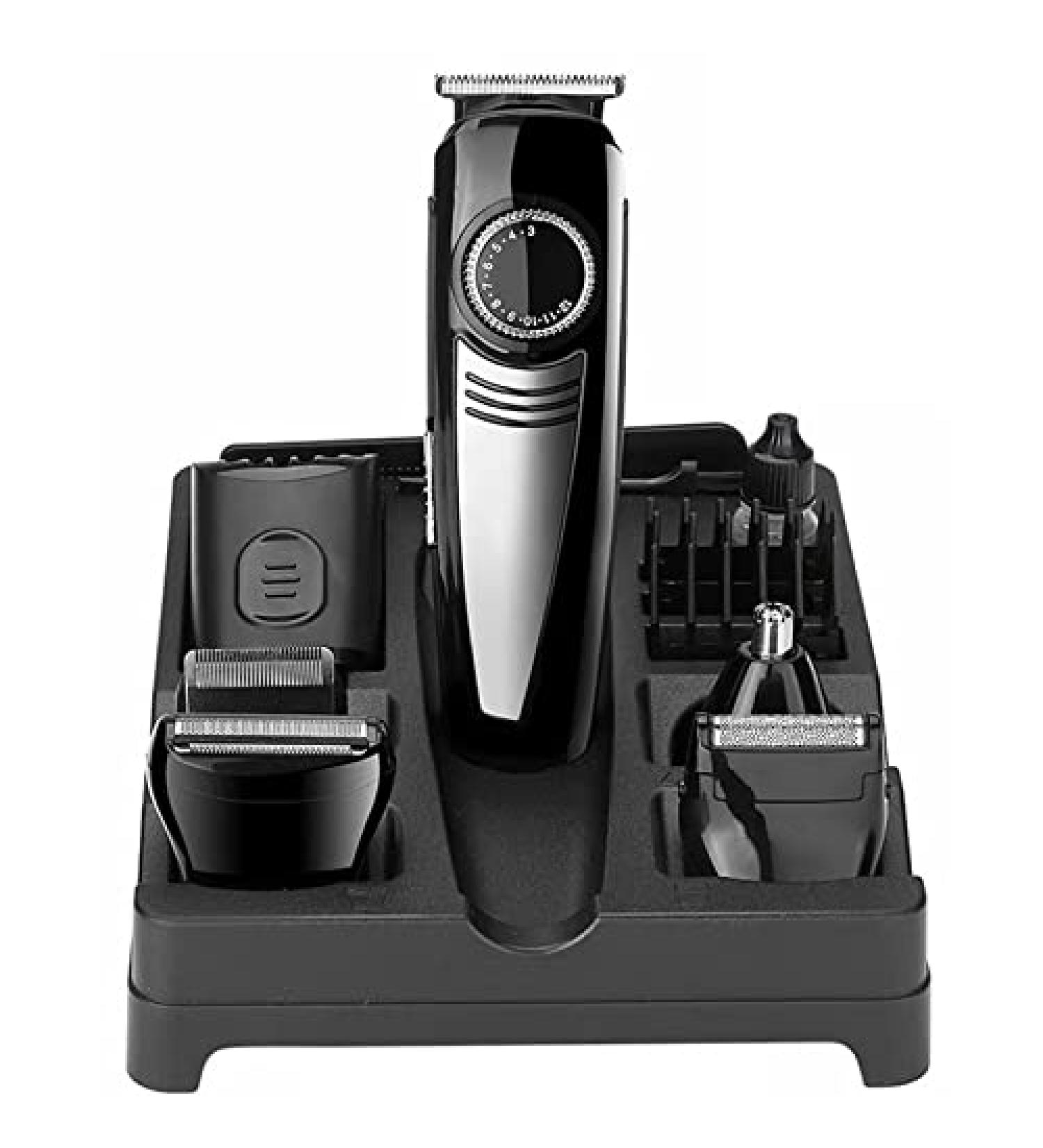Pro Hair Clipper All in One Facial Body Hair Trimmer for Men Adjustable Beard Trimmer for Nose Ear Electric Shaver Trimer Hair Clipper - Buy Online on GoSupps.com