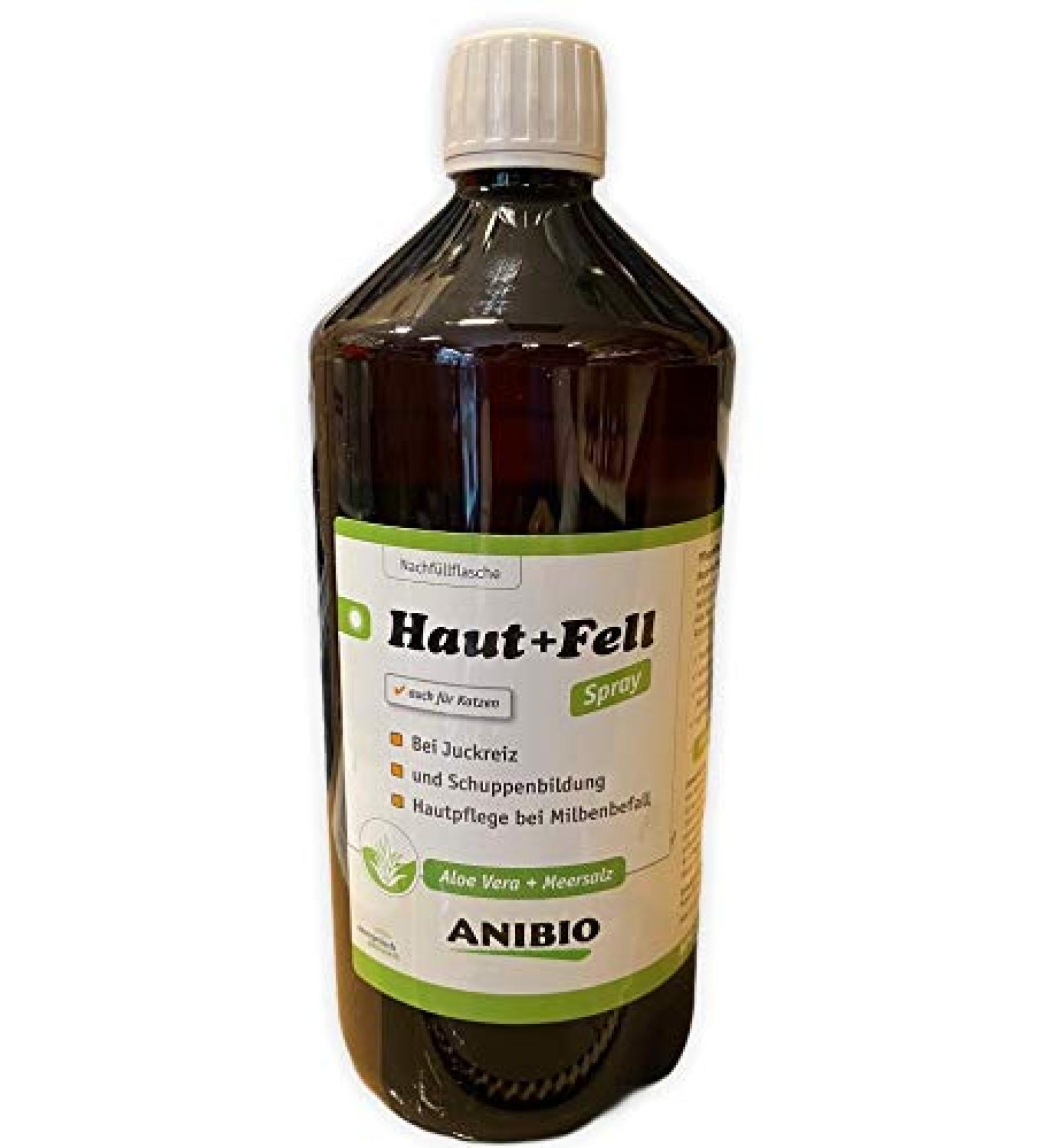 Anibio Skin and Coat Mineral Spray Dogs and Cats 1000ml