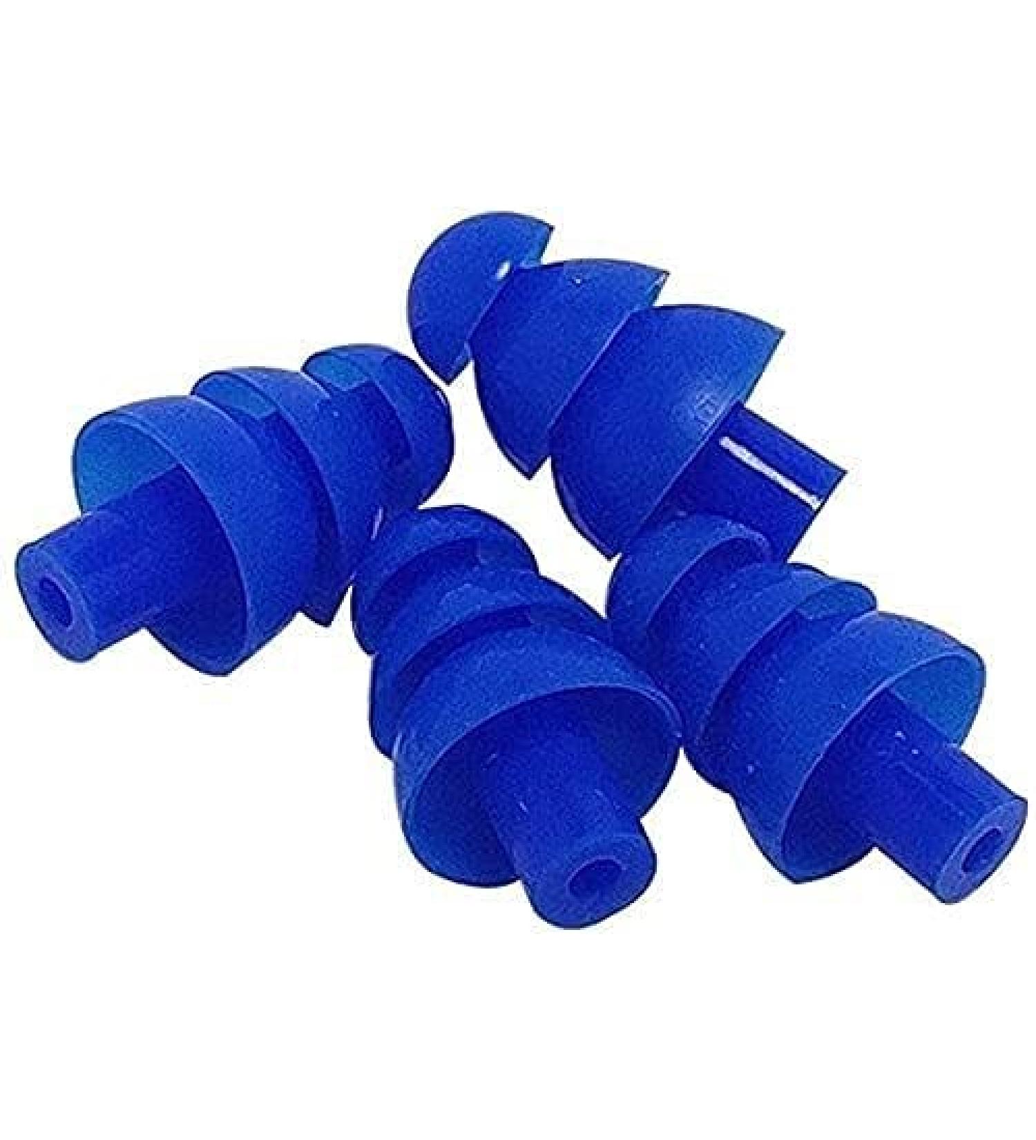 Ear Plugs for Sleep Reusable Noise Cancelling Earplugs for Sleeping 2 Pairs of Blue Silicone Earplugs Noise Reduction Ear Plugs with Storage Box (Color : Blue Size : 10.9 * 1.85MM(2pairs)) 10.9*1.85MM(2pairs) Blue - Buy Online on GoSupps.com