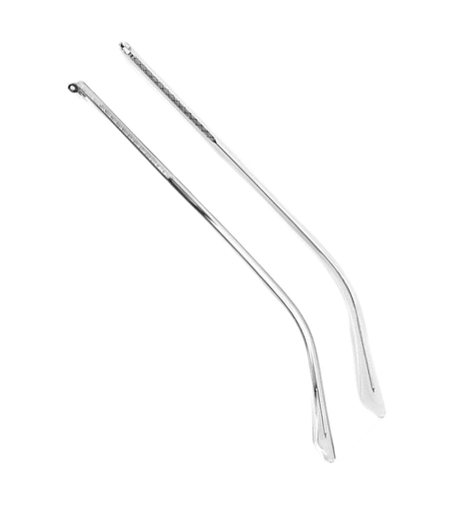 Epasha Vintage Glasses Replacement Bracket Legs | Transparent & Durable Glasses Bands | Metal & Plastic Temporary Parts - 1 Pair - Buy Online on GoSupps.com