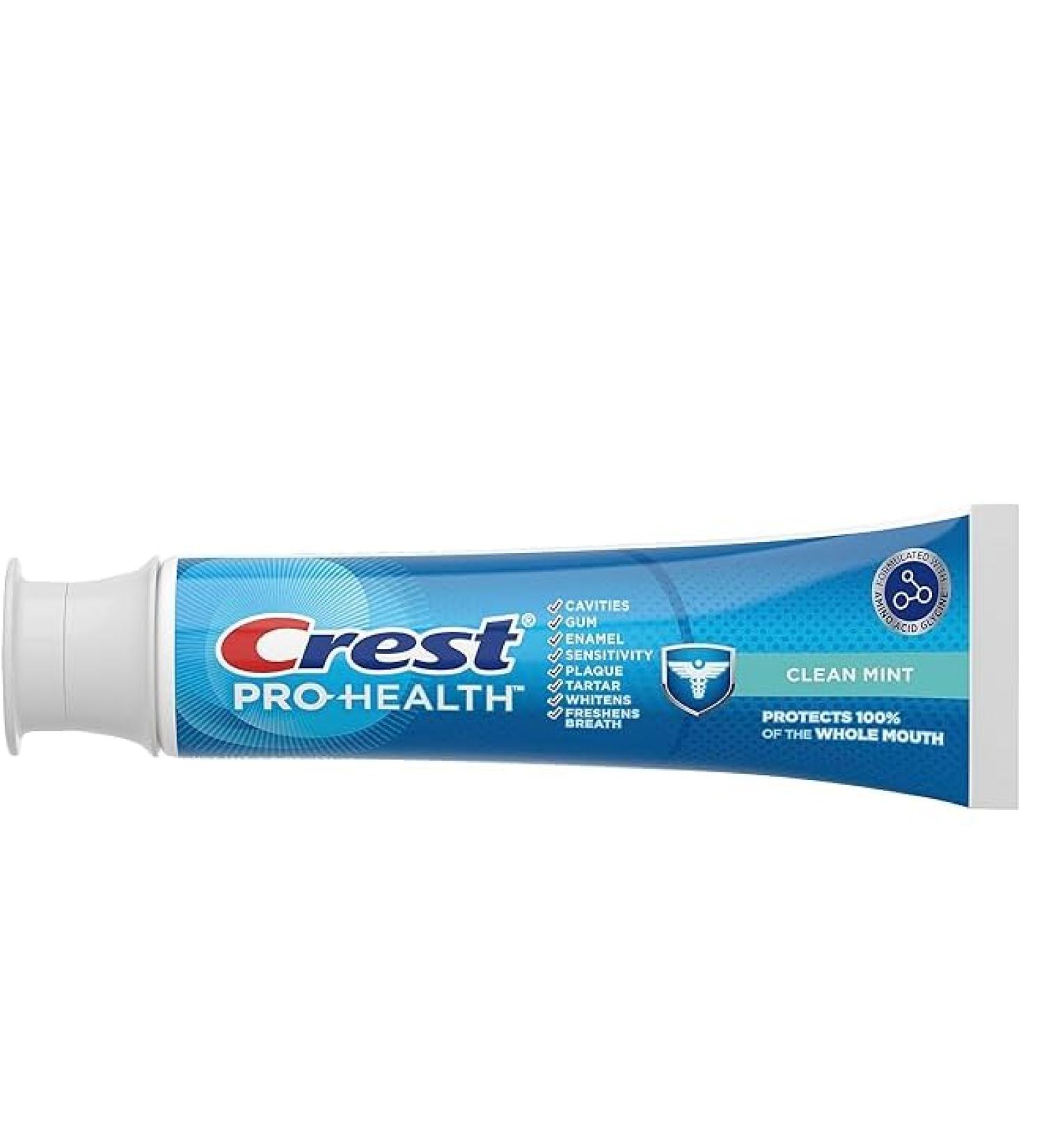 Buy 2-Pack Crest Pro-Health Clean Mint Toothpaste (2.6oz) - Fresh Breath & Whitening | International Shipping Available - Buy Online on GoSupps.com