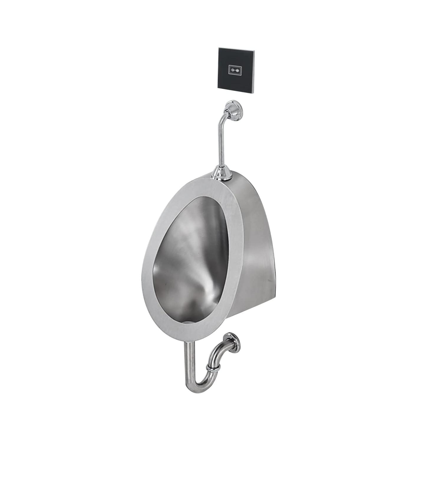 High-Efficiency Flushing Adult Stainless Steel Urinal Automatic Induction Wall-Mounted Urinal with Flush Valve Deodorant and Anti-Blocking Public Toilet Urinal Used in - Buy Online on GoSupps.com