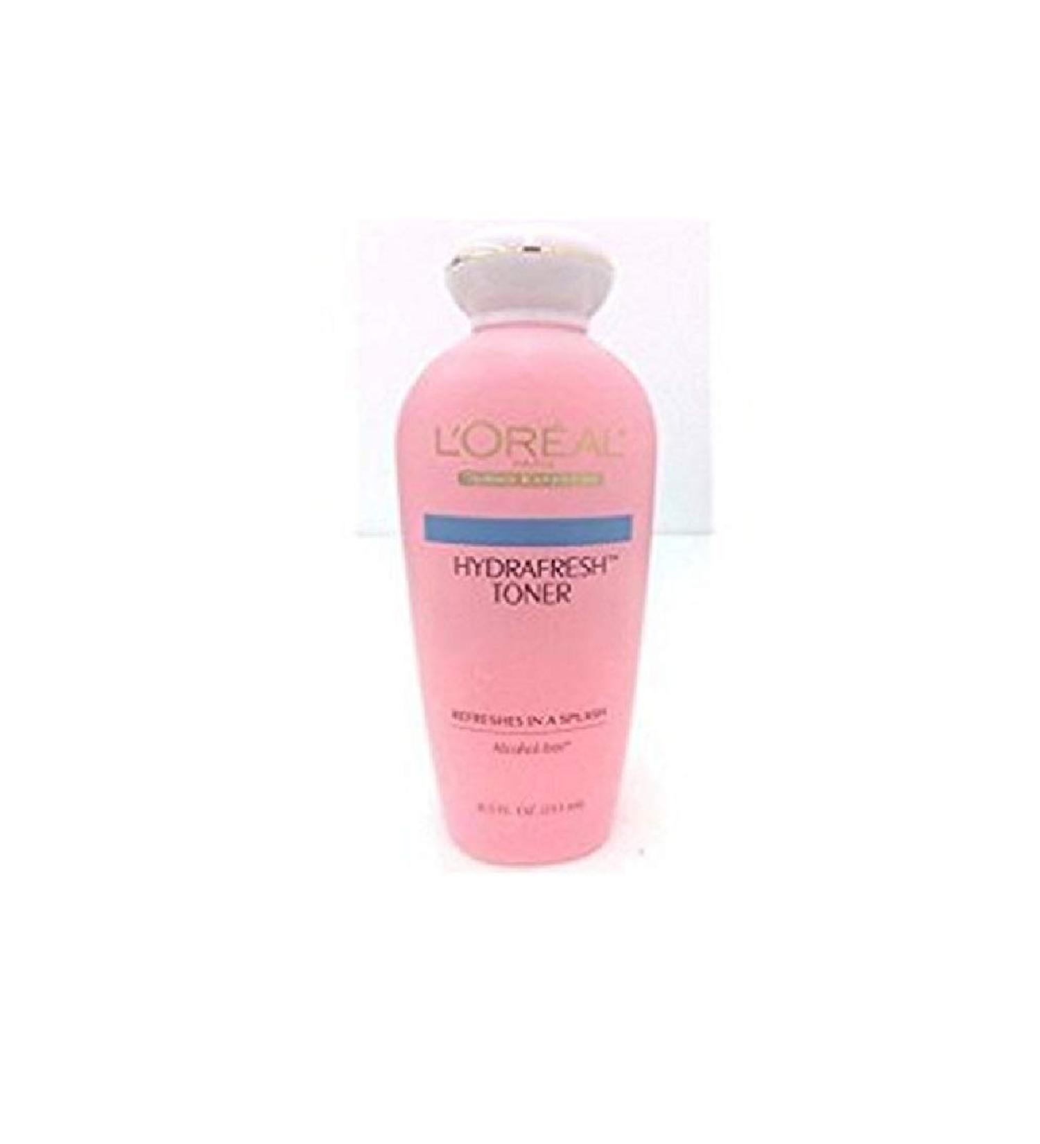 L'Oreal Paris 071249672044 Hydrafresh Toner Alcohol-Free 1 Clear
