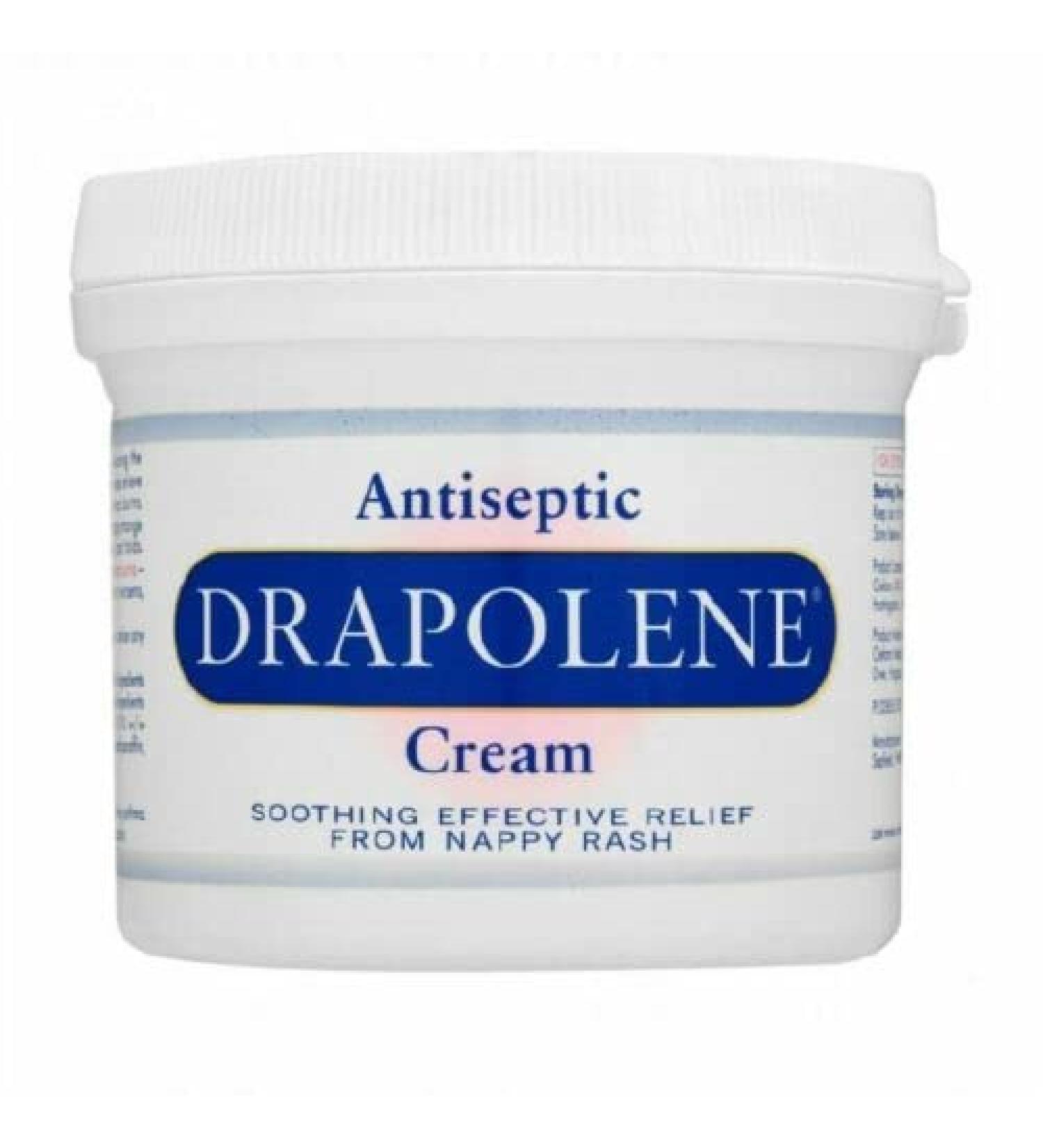 Drapolene Antiseptic Cream Anaesthetic Healing Prevents Relief Rash 350g