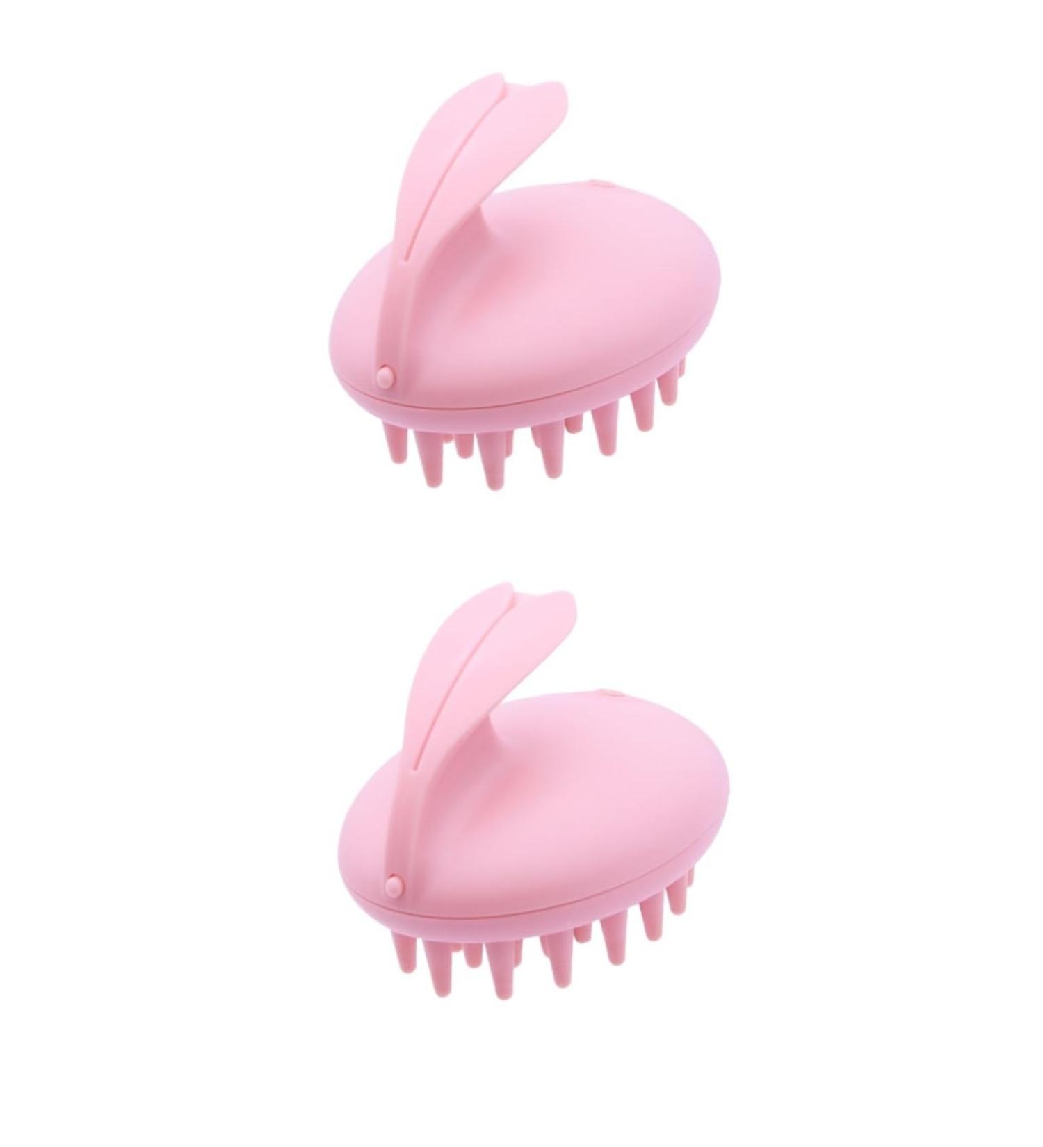 Tovinanna Automatic Hair Washing Brush & Scalp Massager for Curly Hair | Enhance Hair Growth & Scalp Care in Pink - Buy Online on GoSupps.com