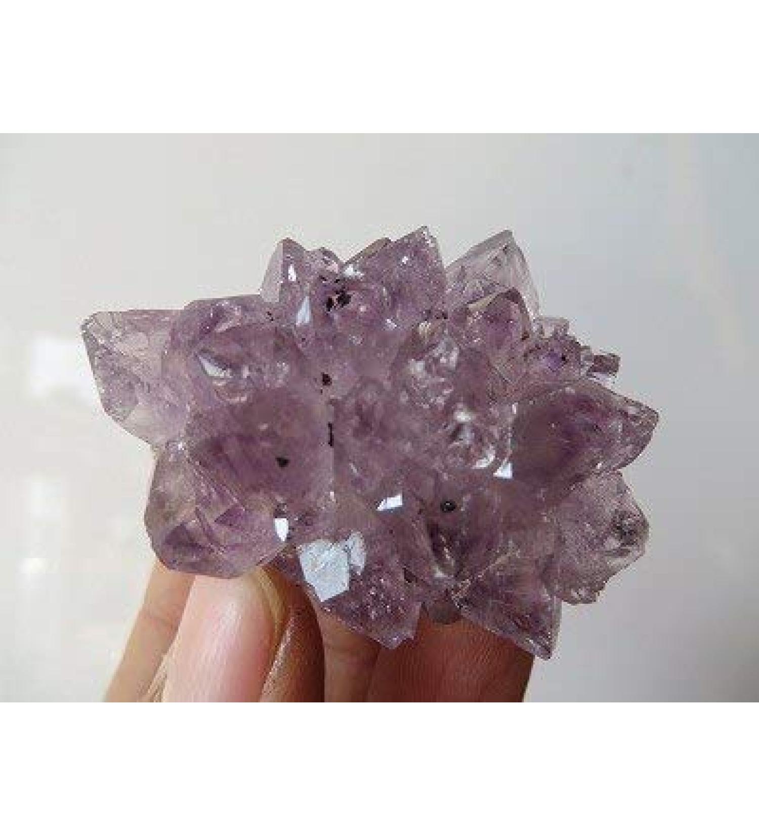 Uruguay Natural Amethyst Flower Quartz Crystal GEODE Cluster 46g JZIGTDEM - Buy Online on GoSupps.com